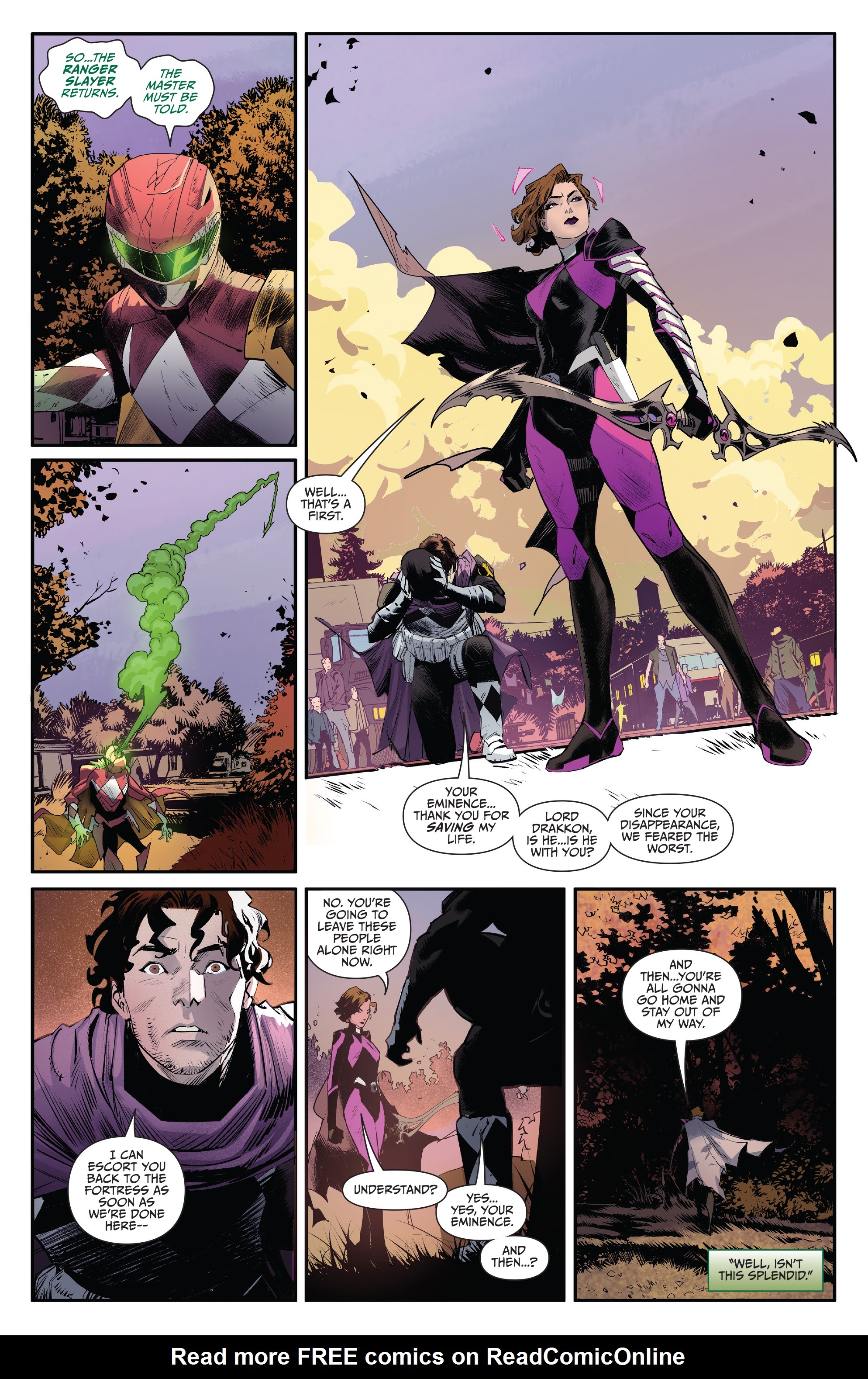 Read online Power Rangers: Ranger Slayer comic -  Issue #1 - 8