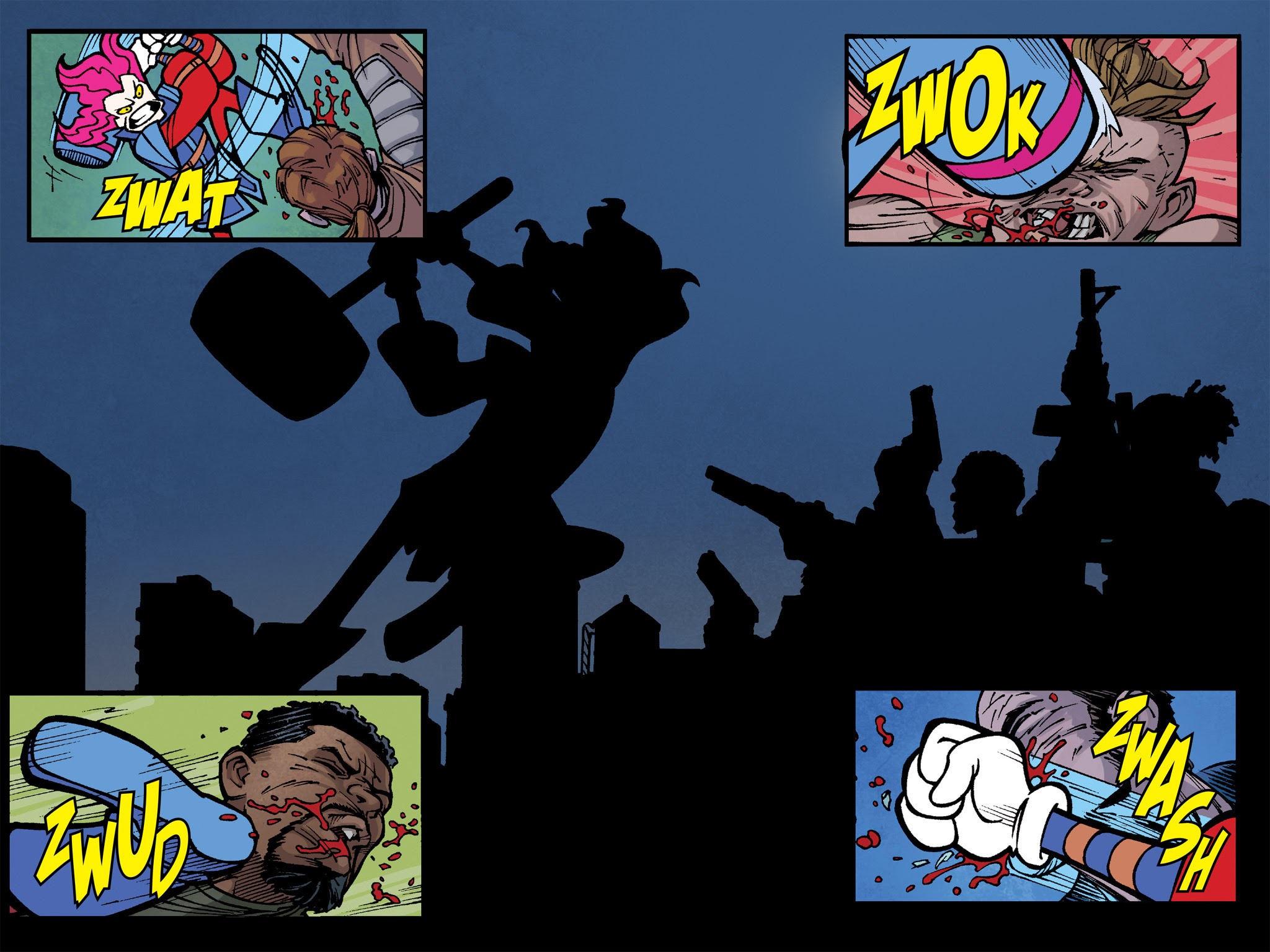 Read online Slapstick Infinite Comic comic -  Issue # _TPB - 16