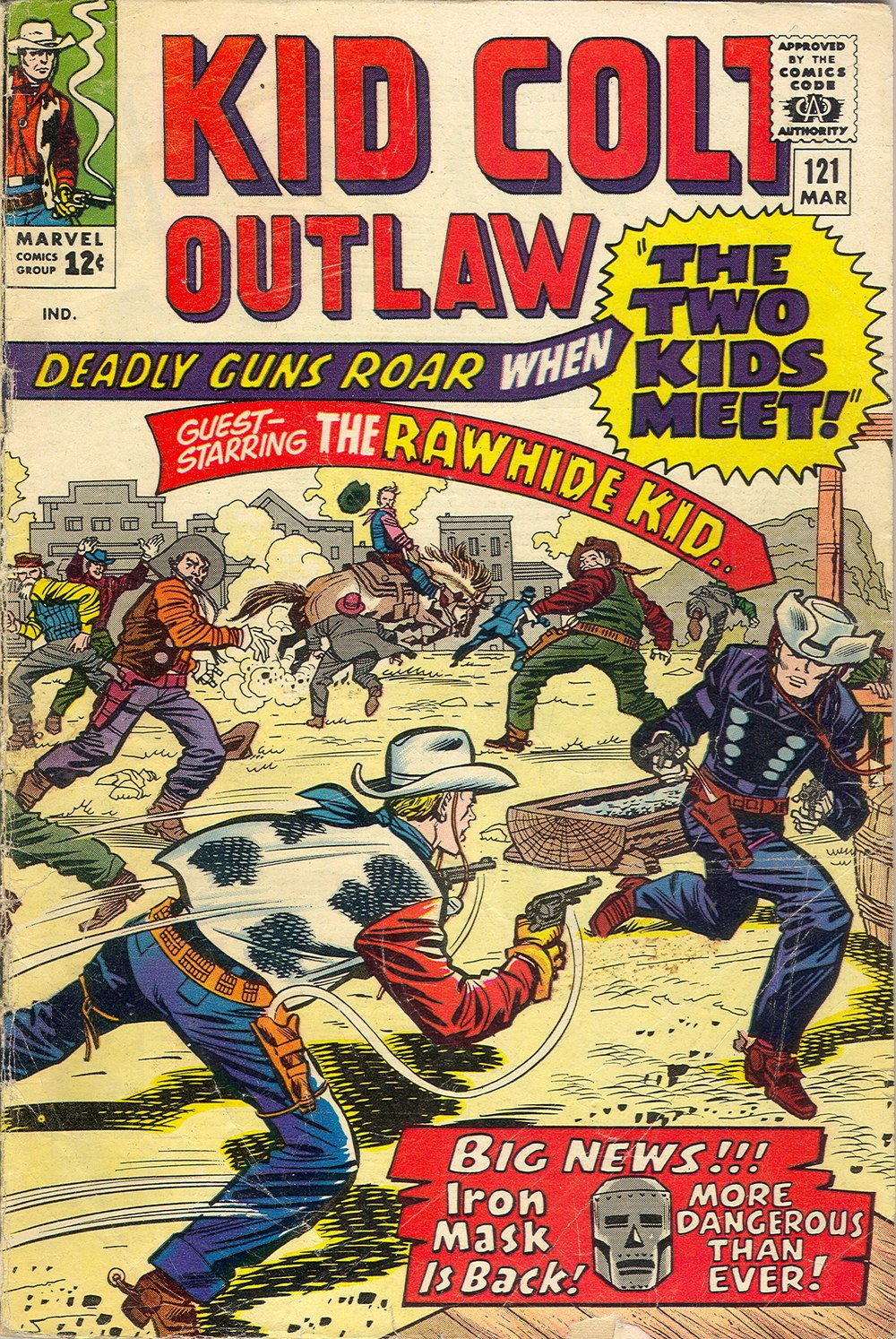 Read online Kid Colt Outlaw comic -  Issue #121 - 1