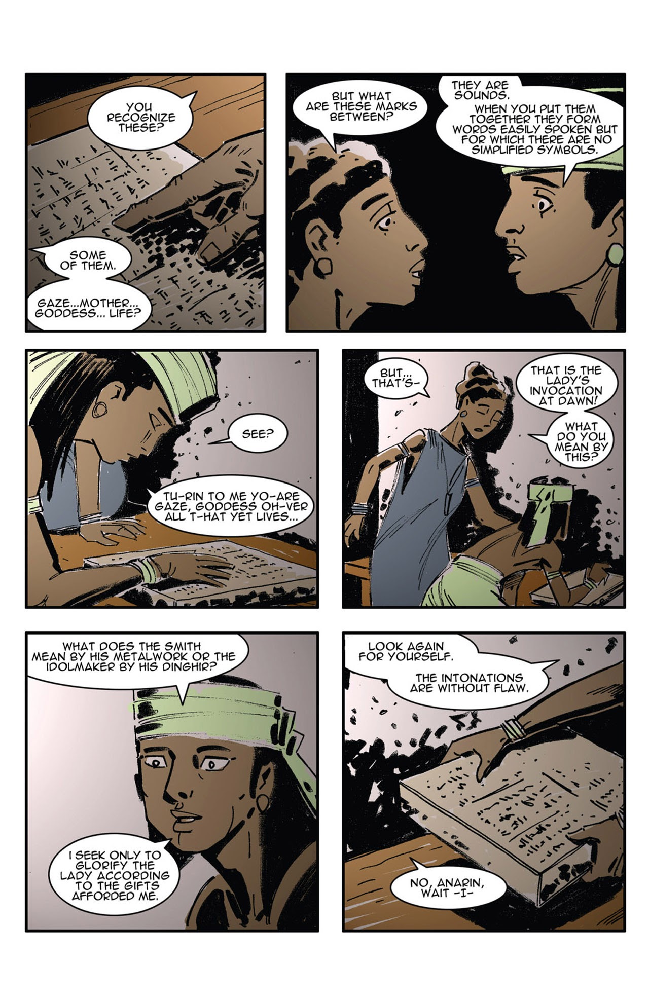 Read online Inanna's Tears comic -  Issue #2 - 23