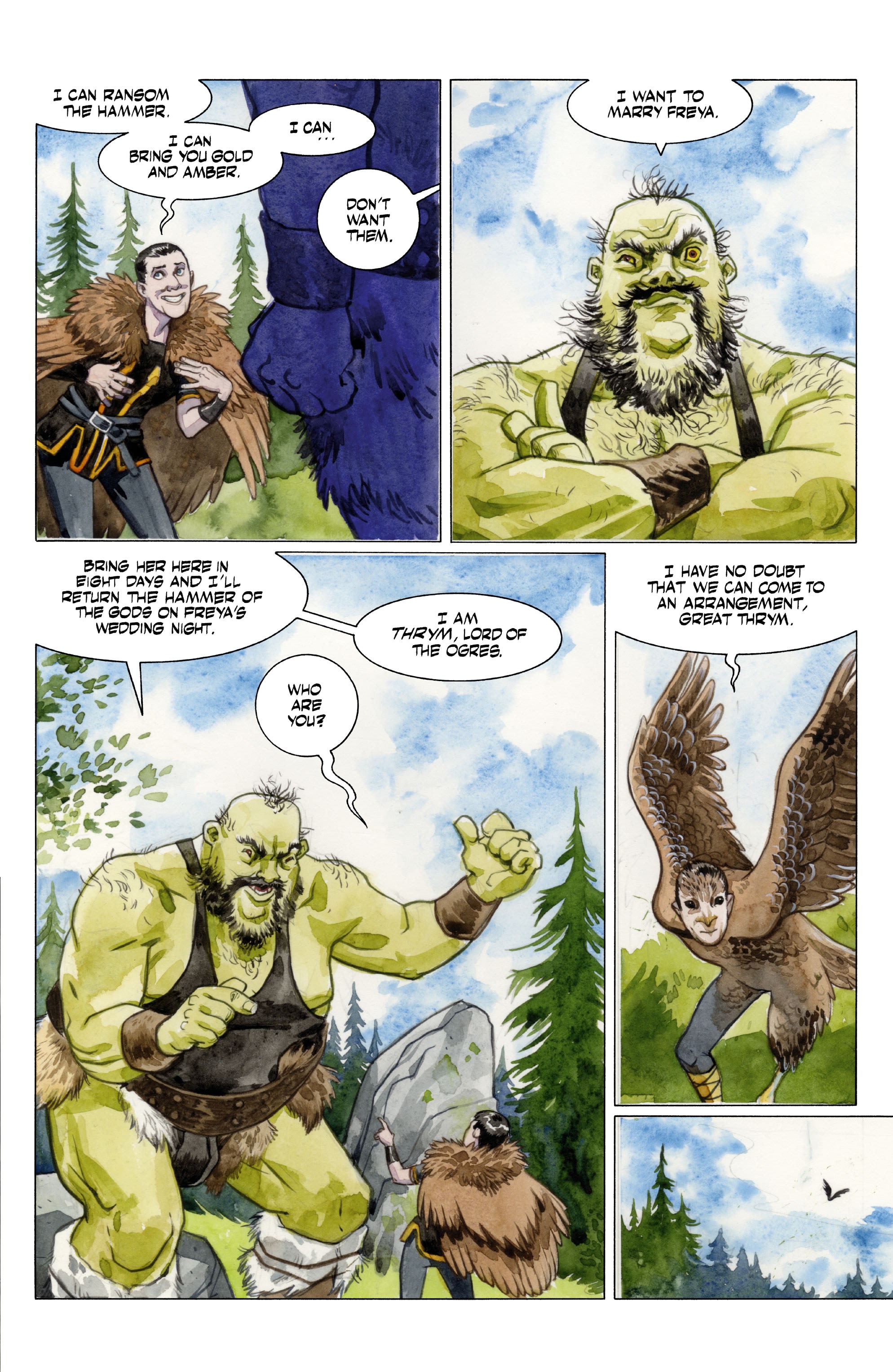Read online Norse Mythology comic -  Issue #6 - 5