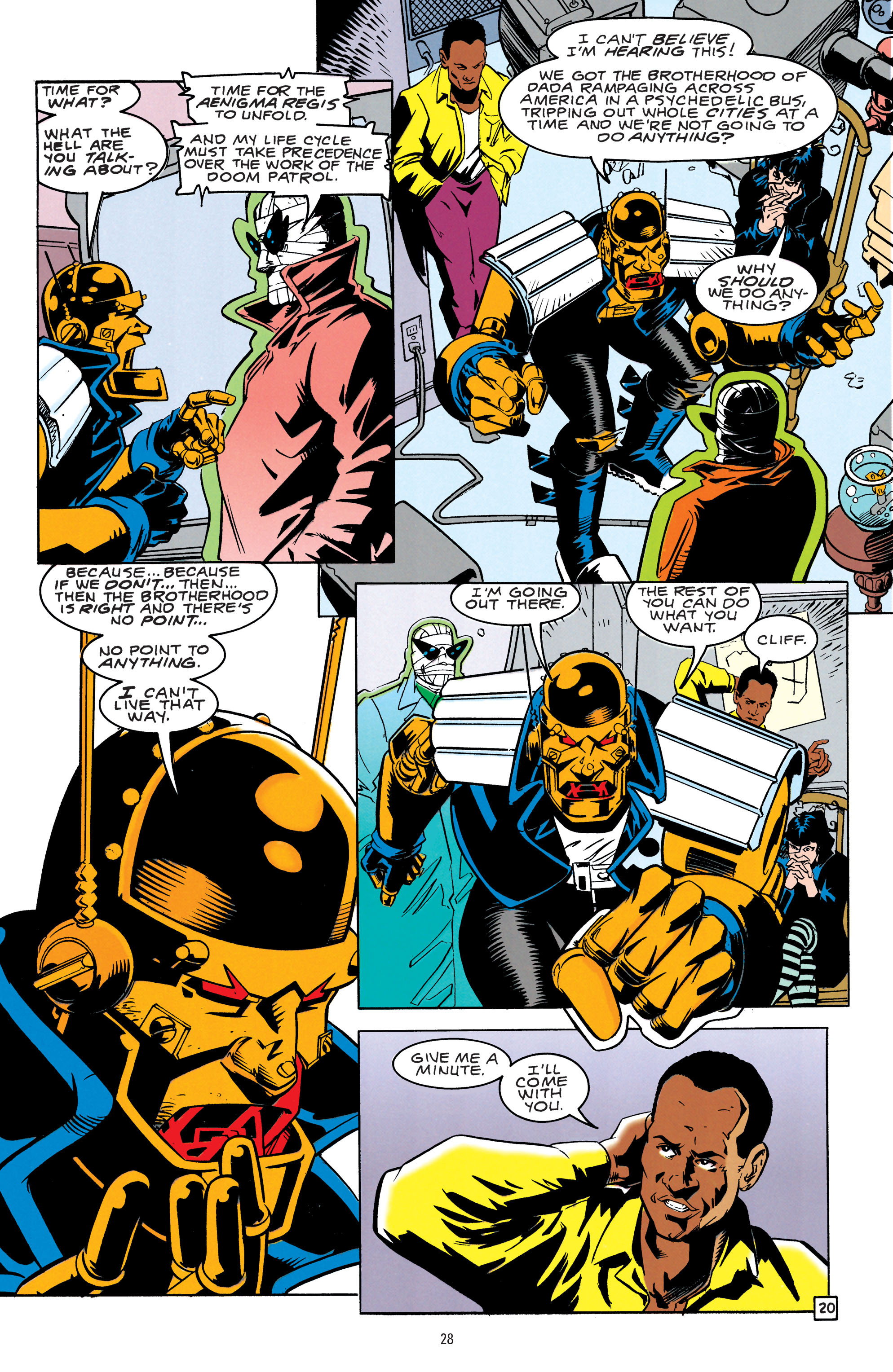 Read online Doom Patrol (1987) comic -  Issue # _TPB 3 (Part 1) - 29
