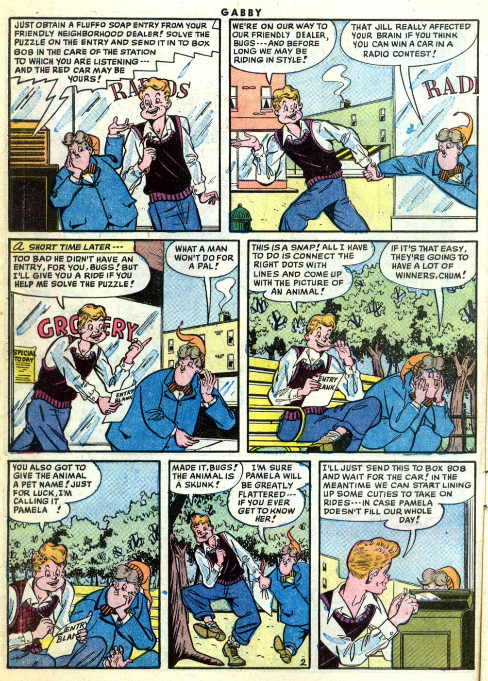 Read online Gabby comic -  Issue #9 - 10