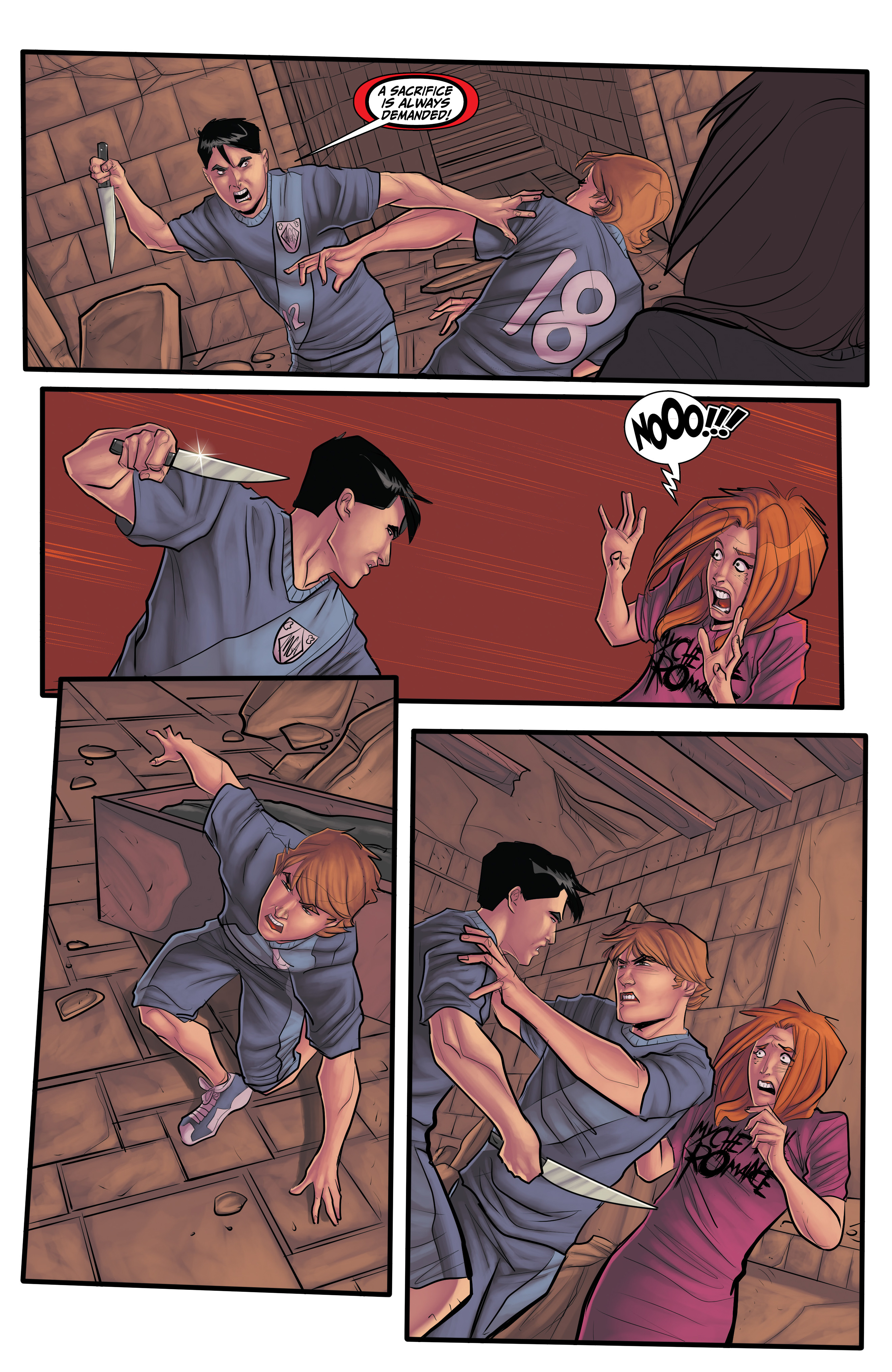 Read online Morning Glories comic -  Issue #50 - 40