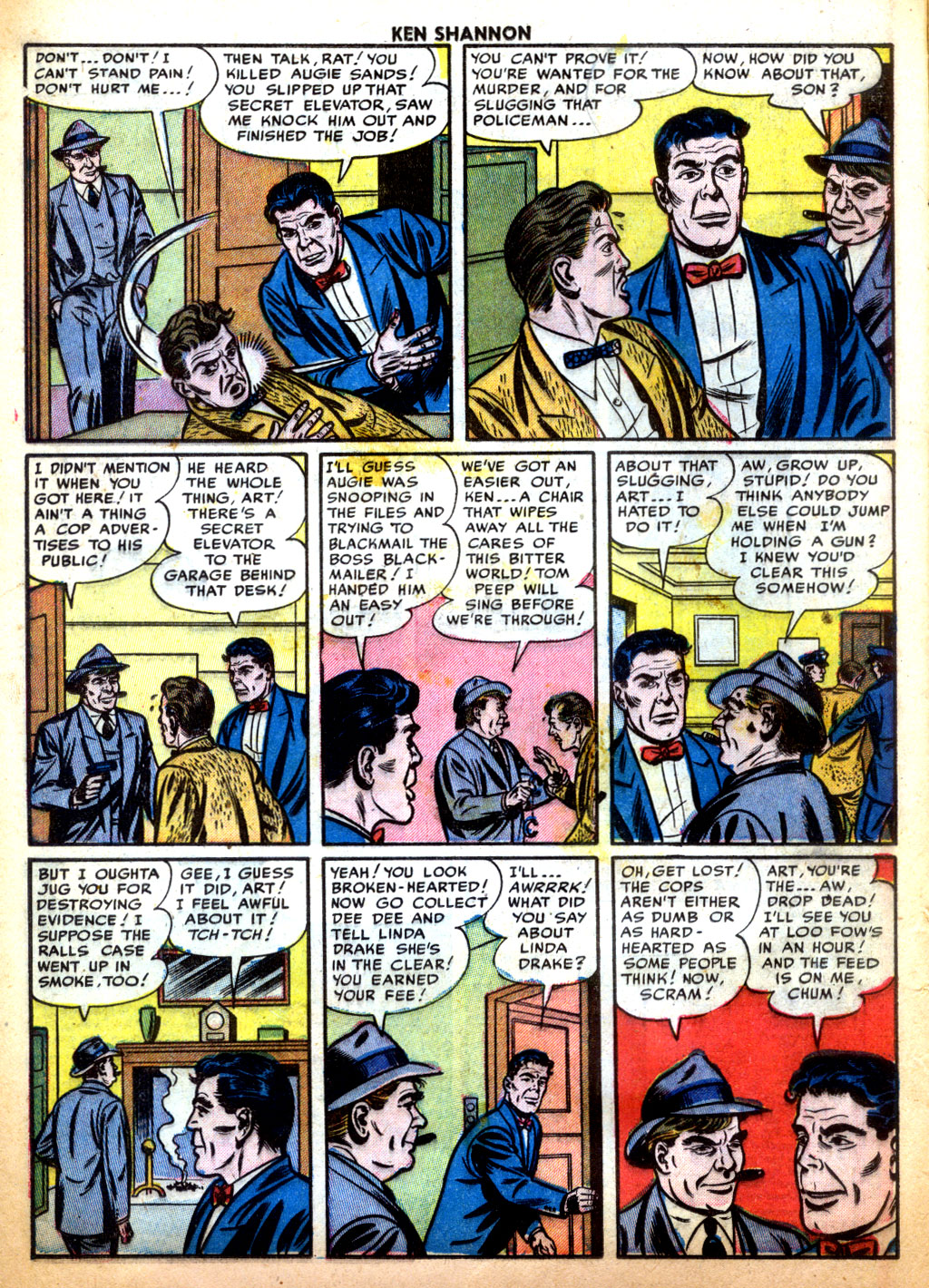 Read online Ken Shannon comic -  Issue #10 - 12