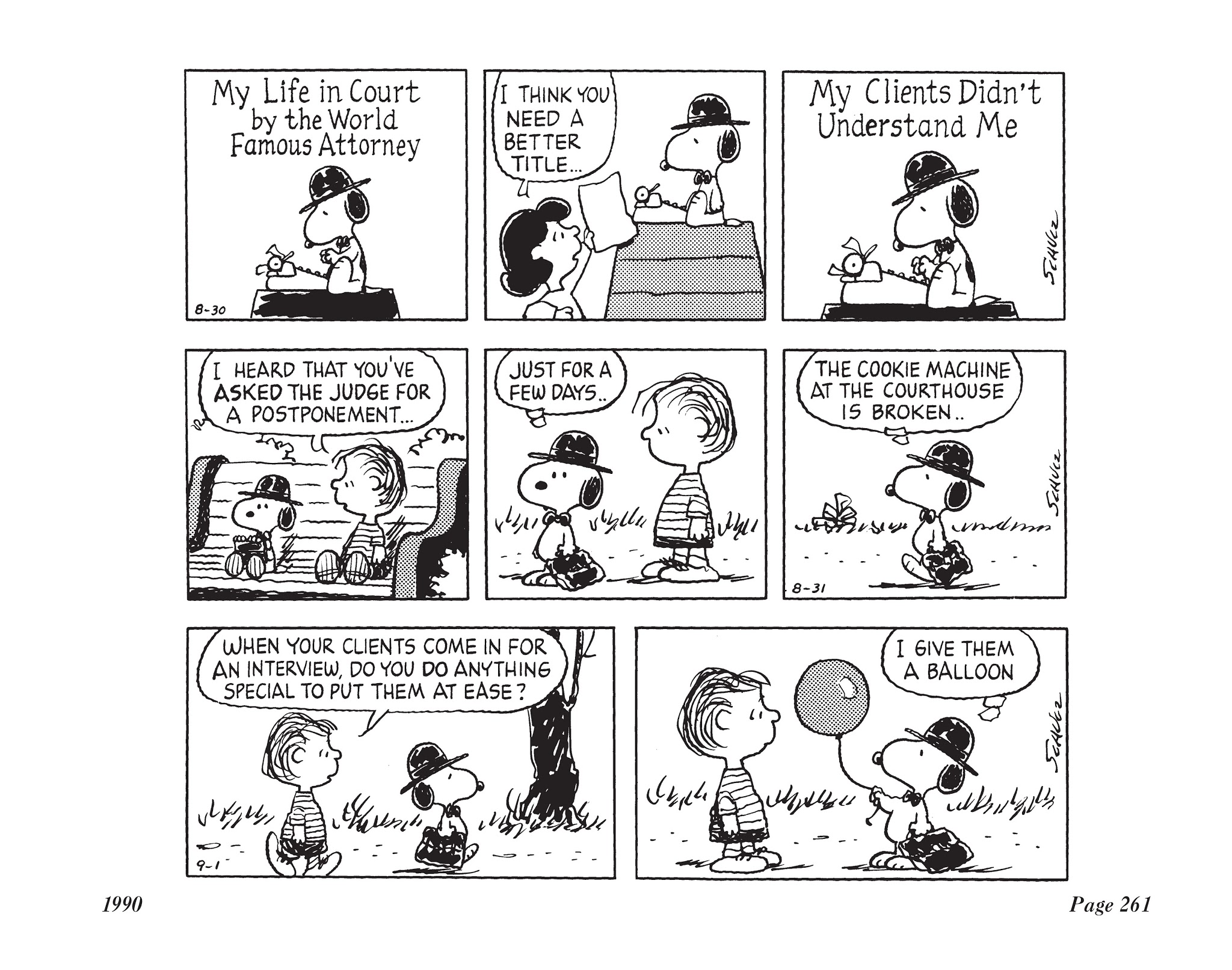 Read online The Complete Peanuts comic -  Issue # TPB 20 - 276