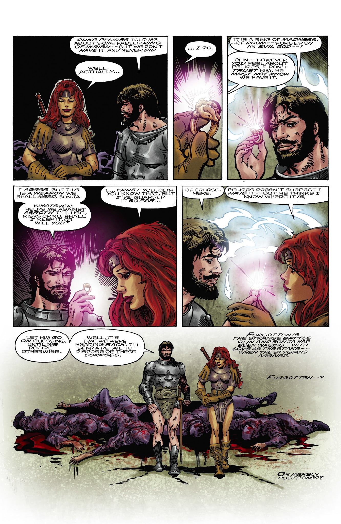 Read online Classic Red Sonja Re-Mastered comic -  Issue #3 - 6