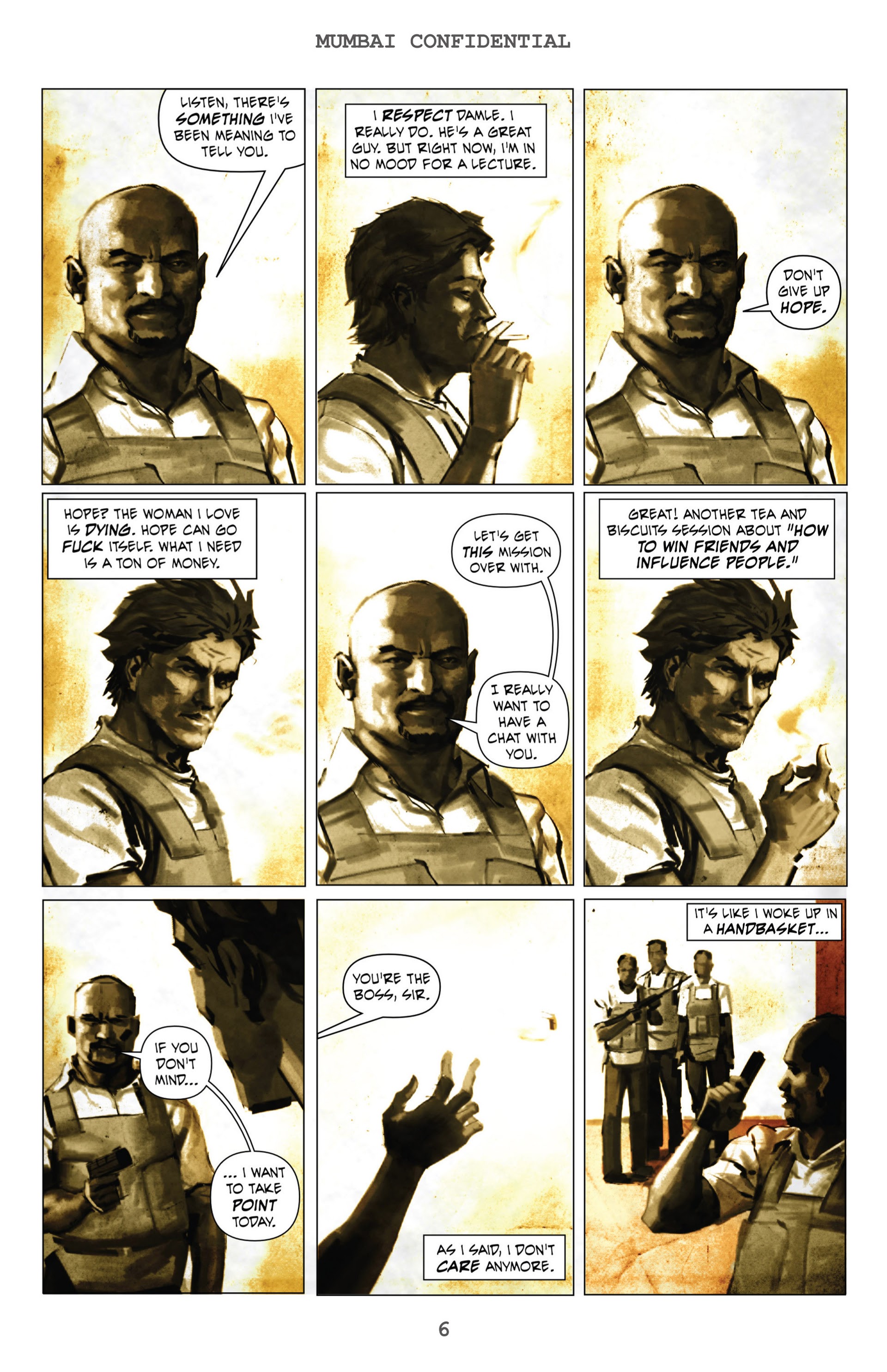 Read online Mumbai Confidential comic -  Issue #4 - 6