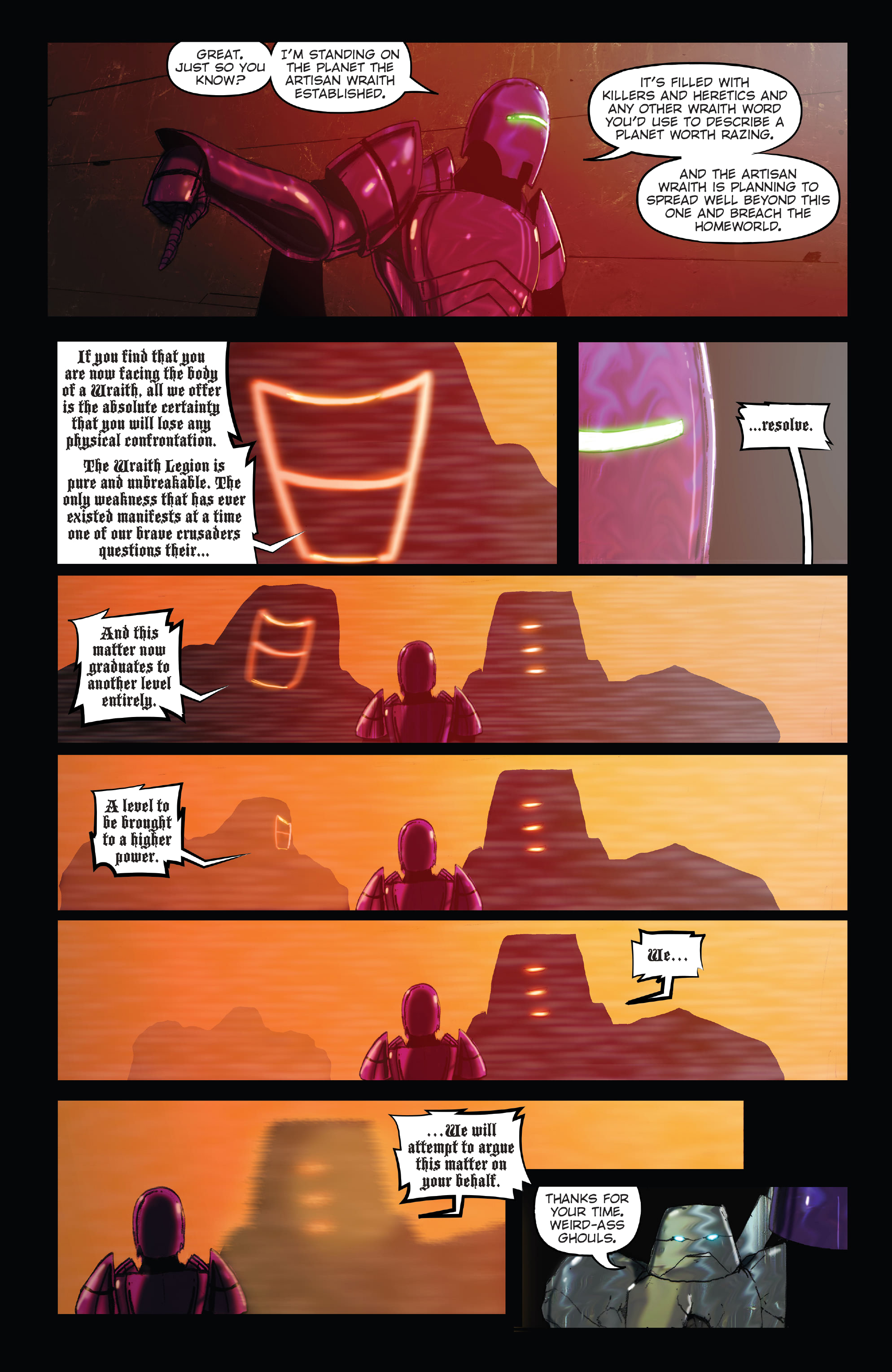 Read online The Kill Lock: The Artisan Wraith comic -  Issue #3 - 6