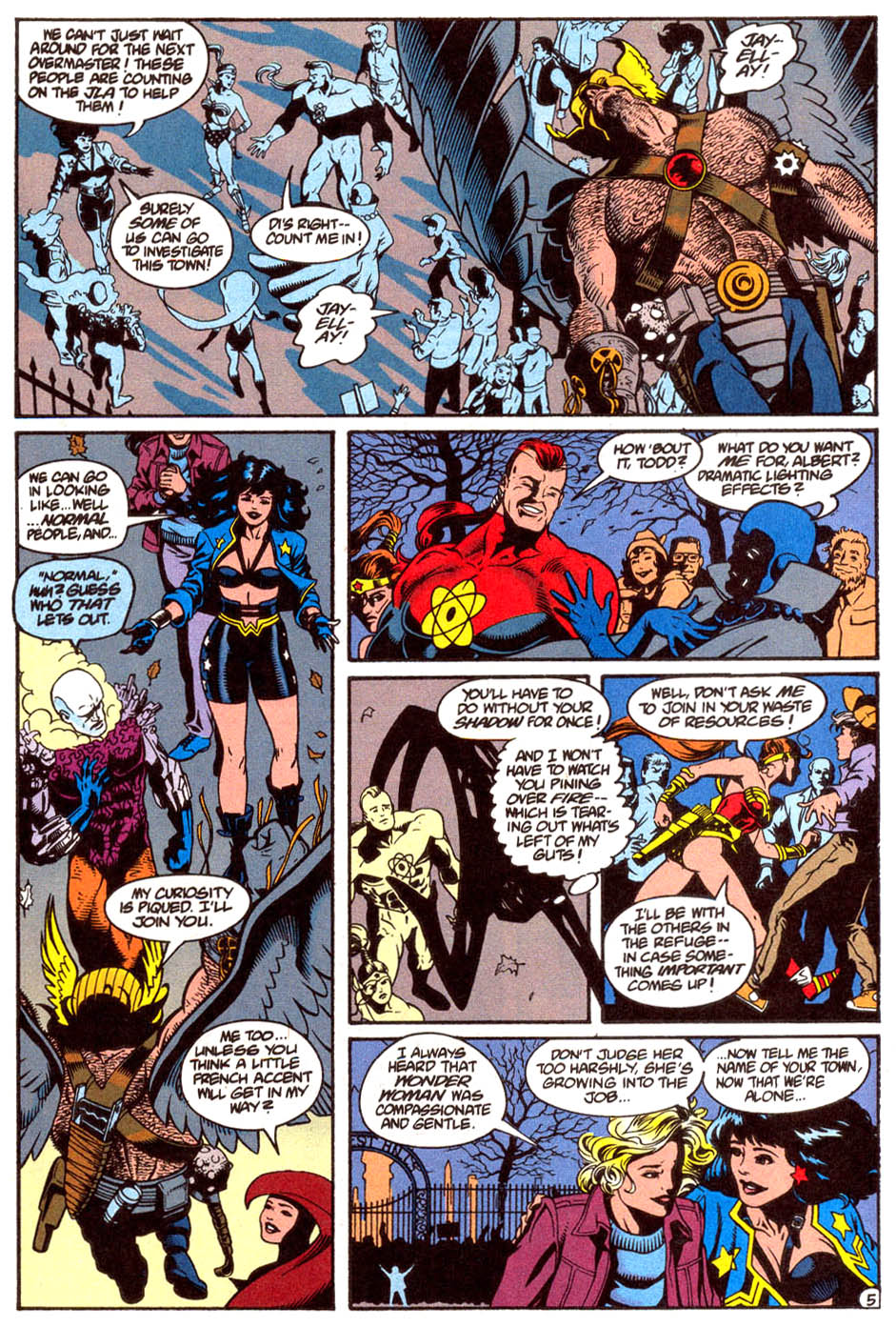 Read online Justice League America comic -  Issue #98 - 6