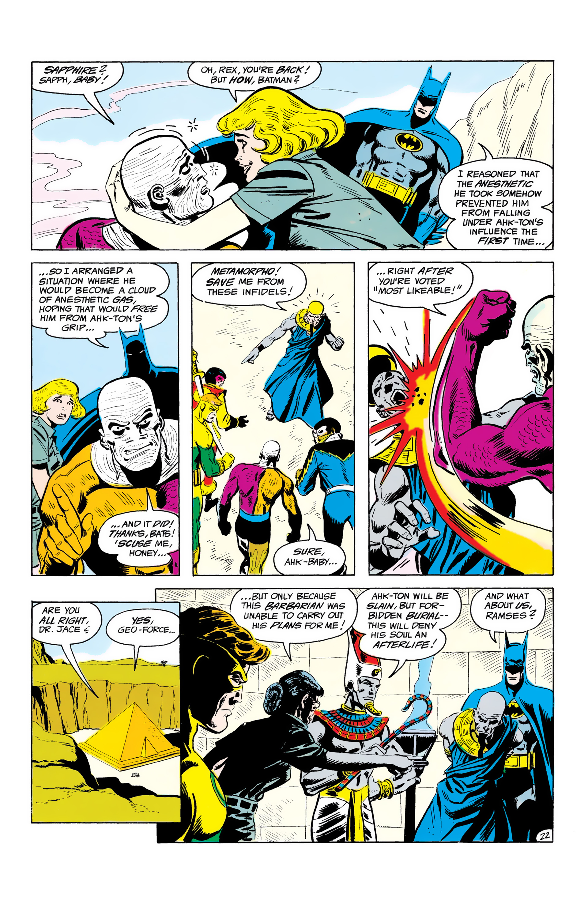 Read online Batman and the Outsiders (1983) comic -  Issue #18 - 23