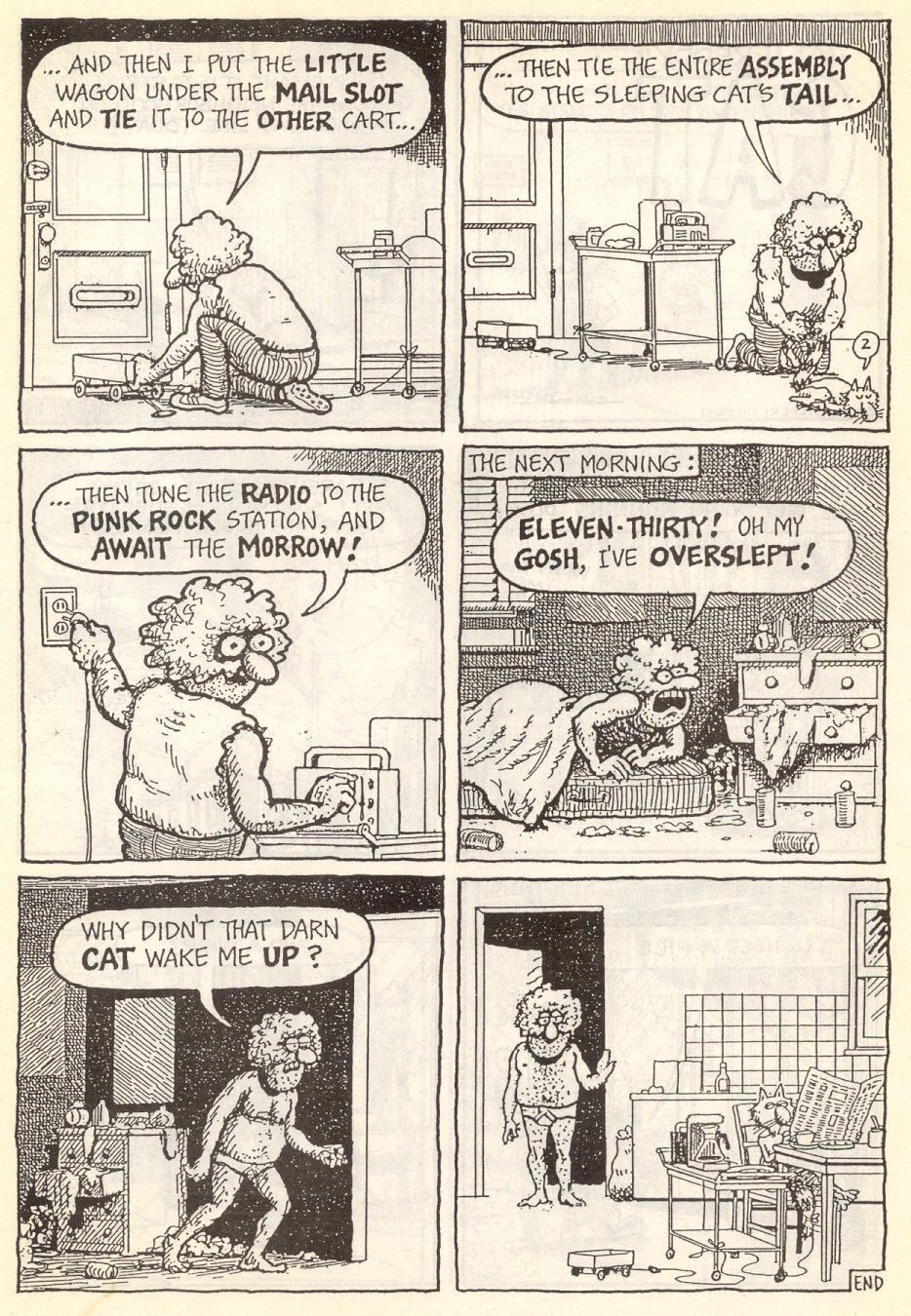 Read online Adventures of Fat Freddy's Cat comic -  Issue #7 - 19