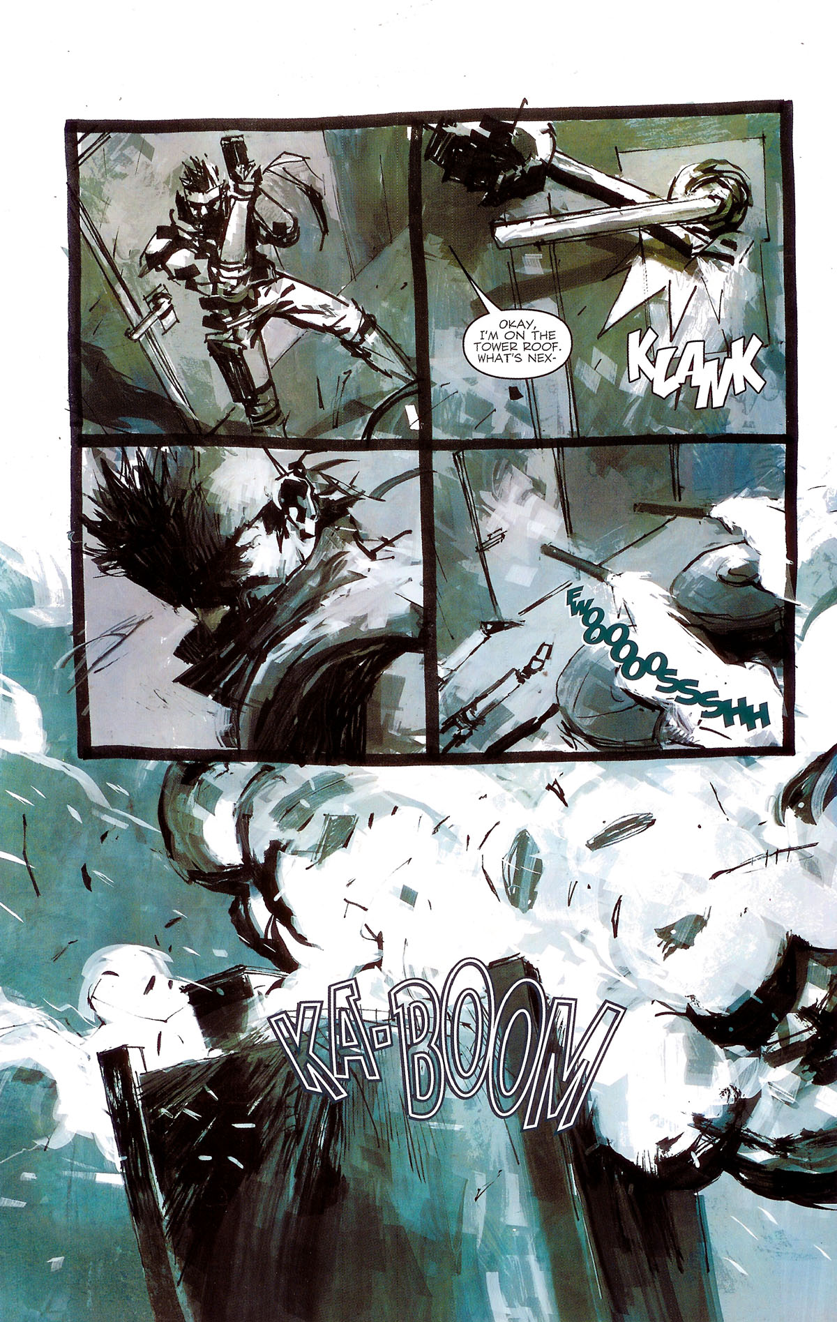 Read online Metal Gear Solid comic -  Issue #9 - 22