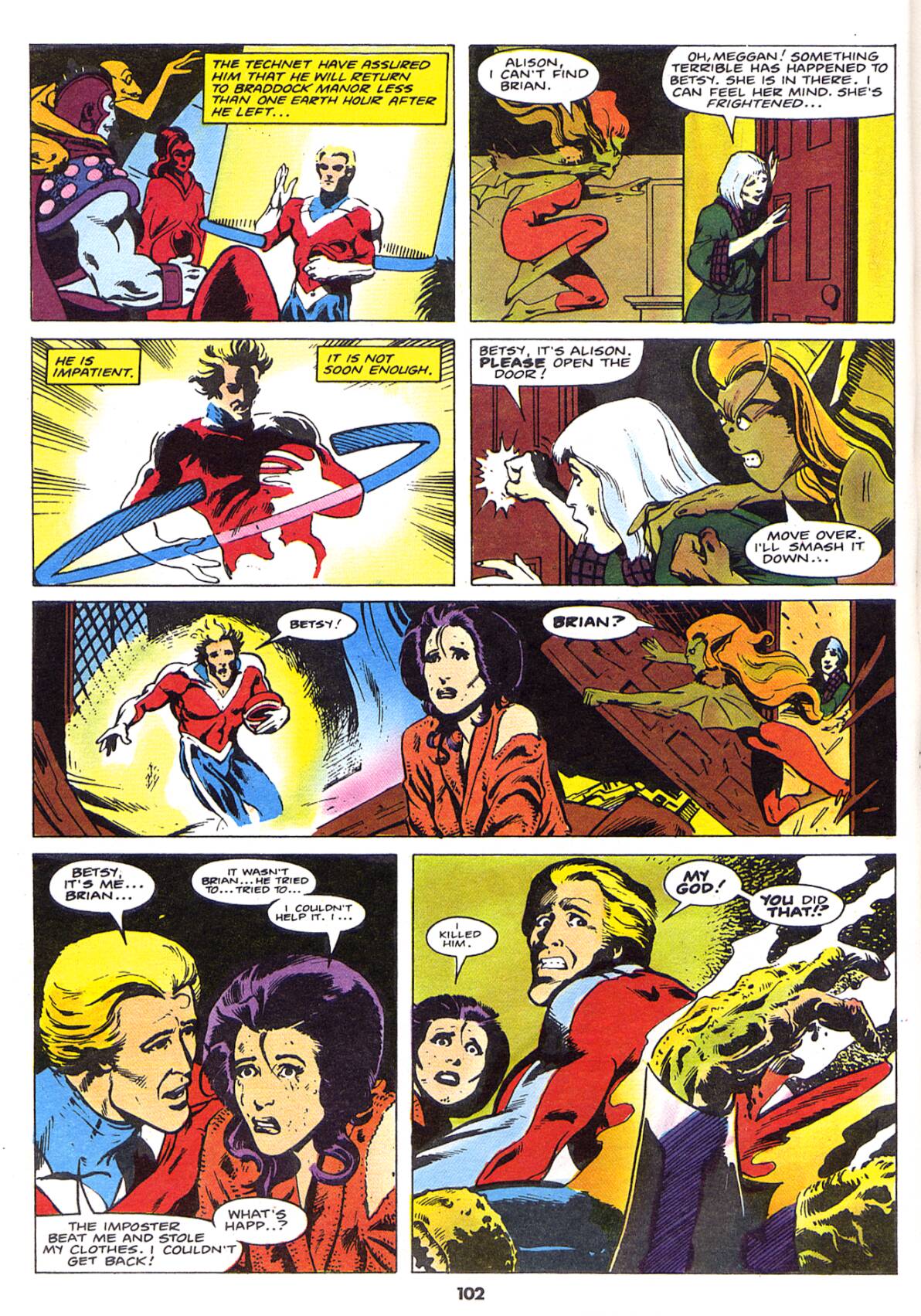 Read online Captain Britain (1988) comic -  Issue # TPB - 102