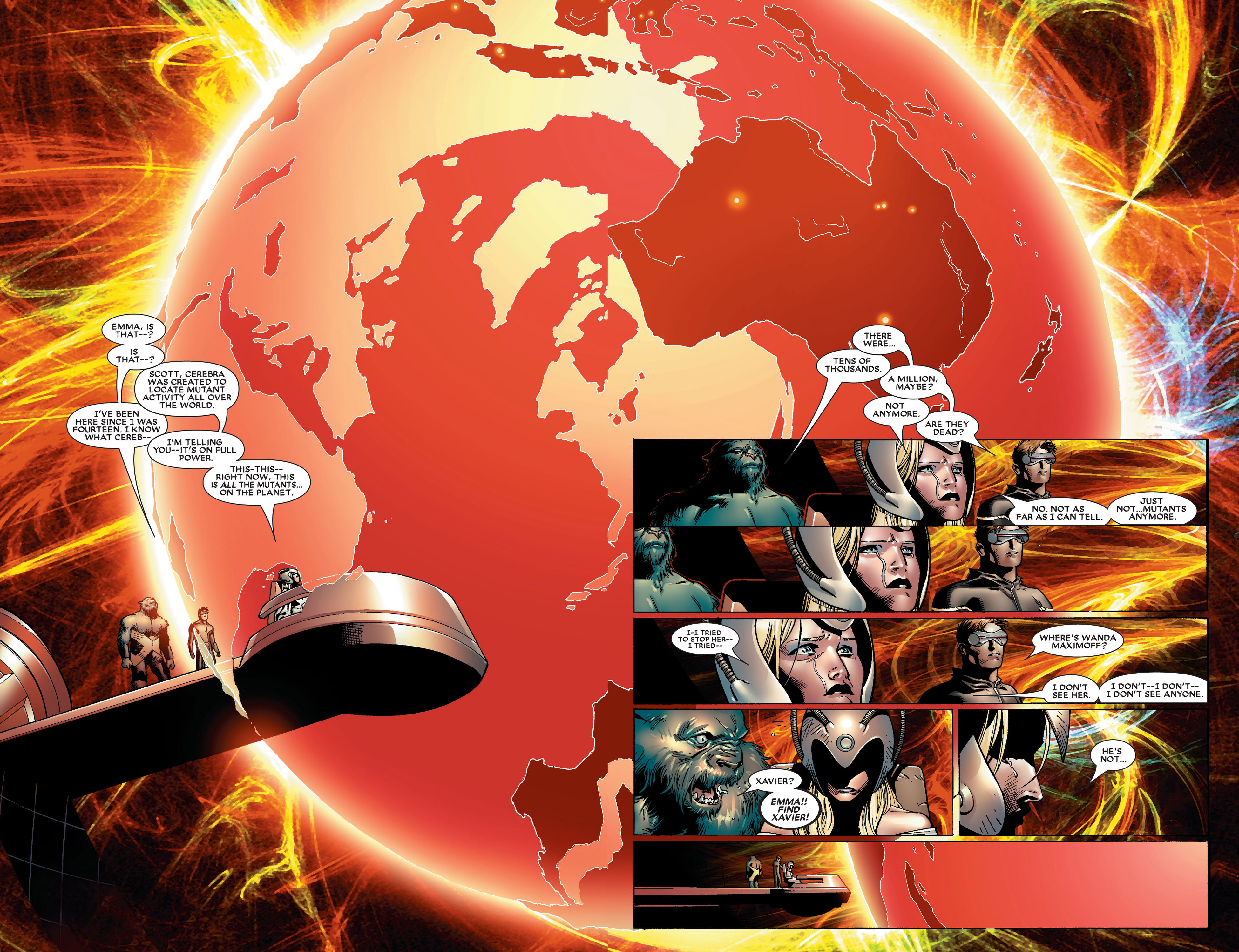 Read online House of M (2005) comic -  Issue #8 - 13