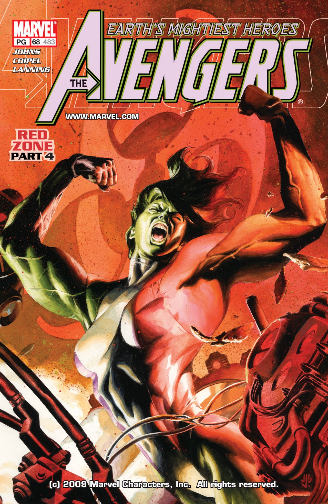 Read online Avengers (1998) comic -  Issue #68 - 1