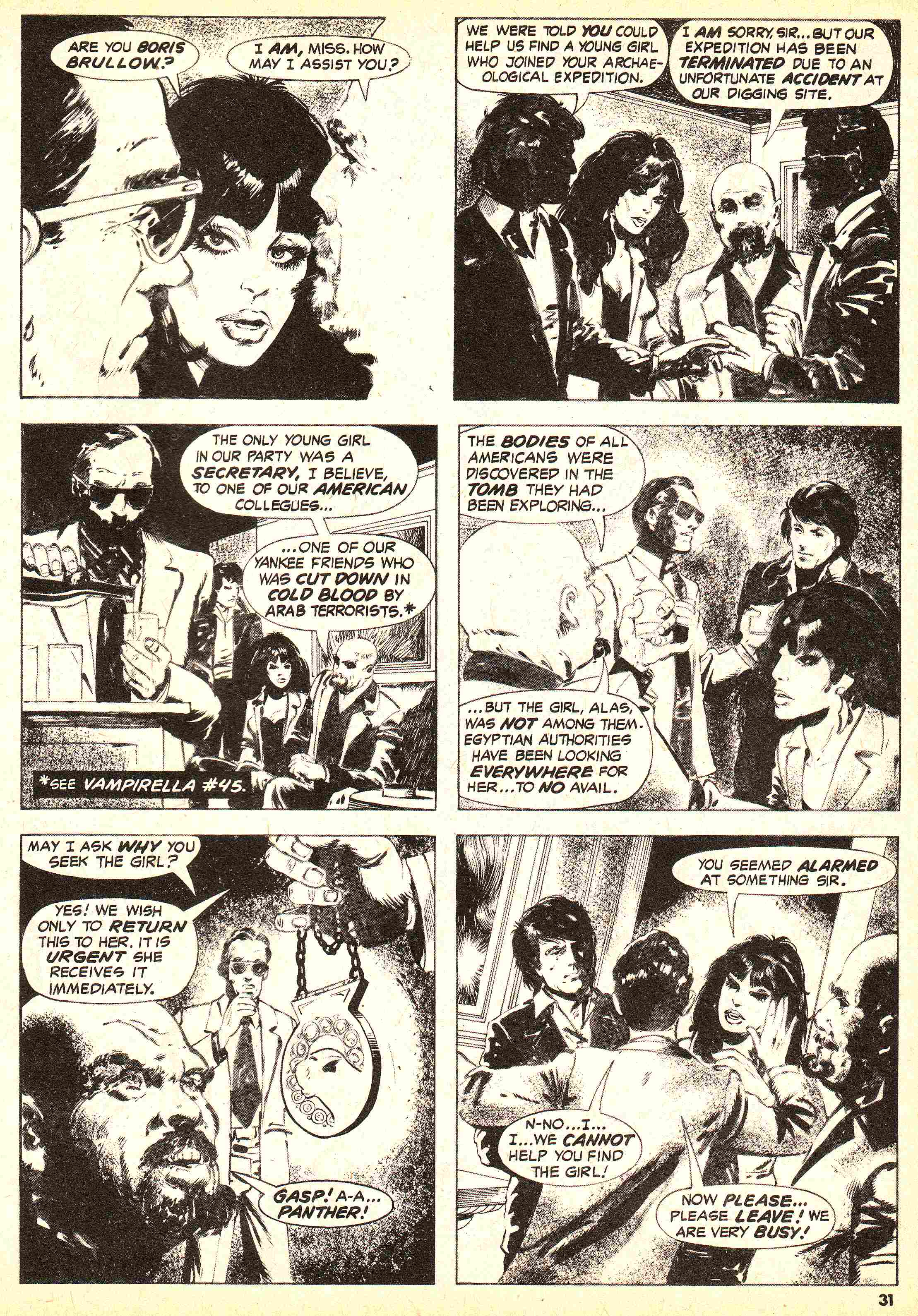 Read online Vampirella (1969) comic -  Issue #50 - 31