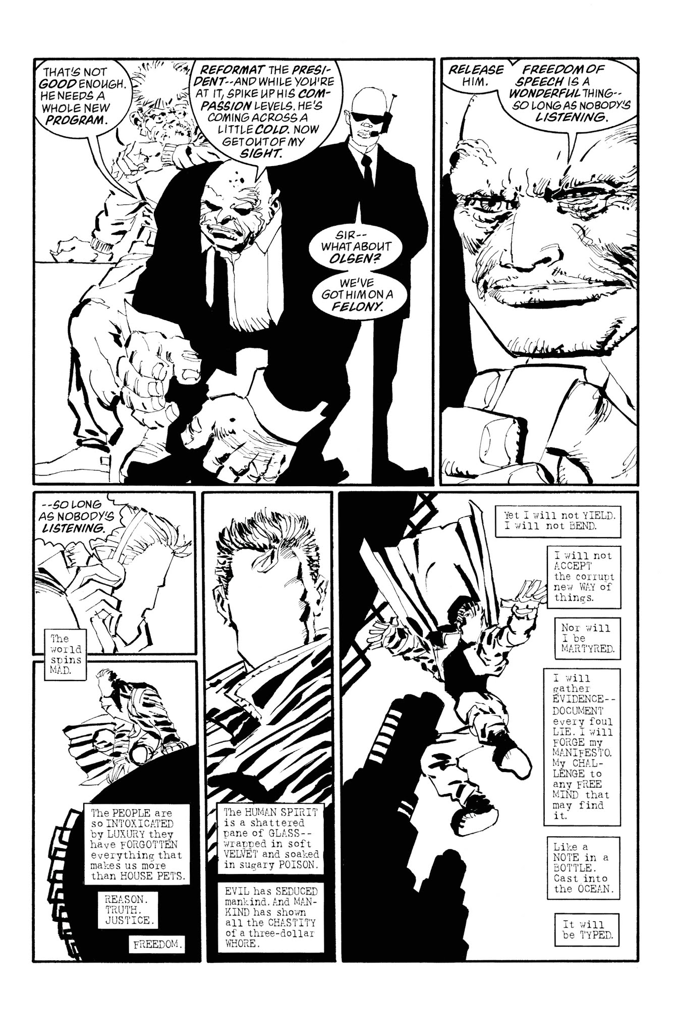 Read online Batman Noir: The Dark Knight Strikes Again comic -  Issue # TPB (Part 1) - 39