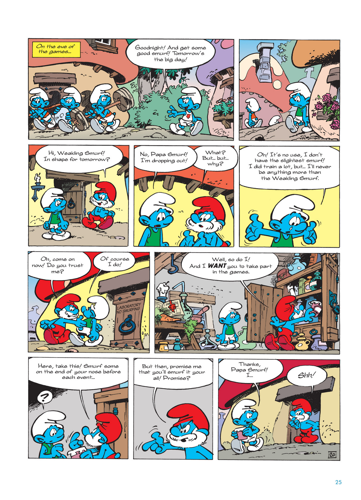 Read online The Smurfs comic -  Issue #11 - 25