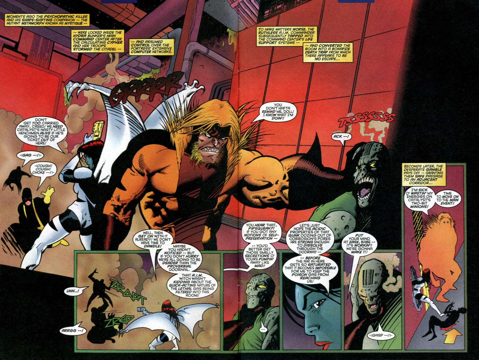 Read online Sabretooth and Mystique comic -  Issue #4 - 4