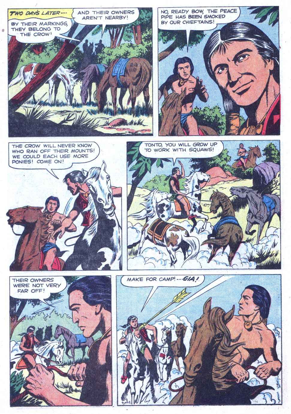 Read online Lone Ranger's Companion Tonto comic -  Issue #21 - 24