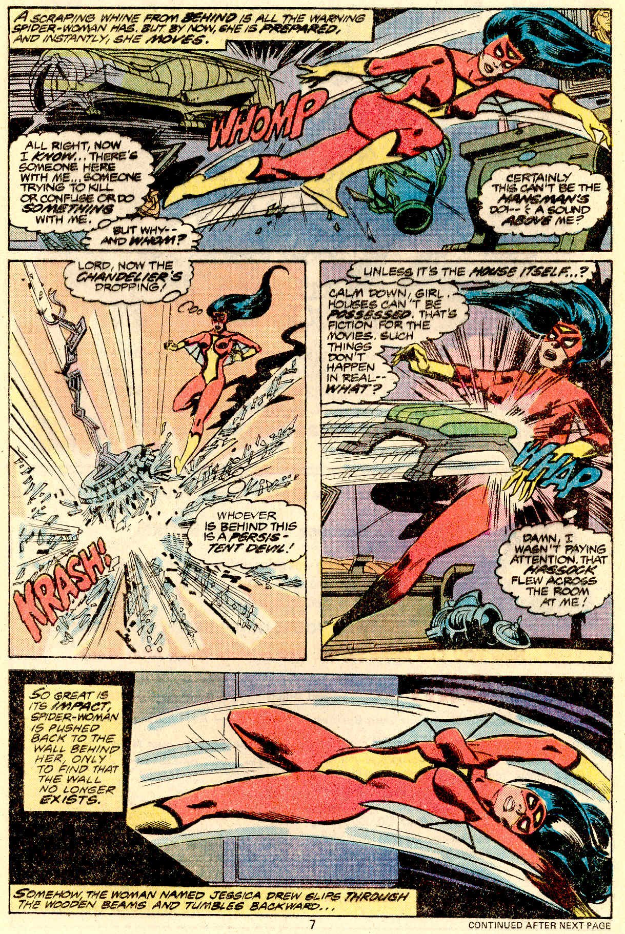 Read online Spider-Woman (1978) comic -  Issue #5 - 7