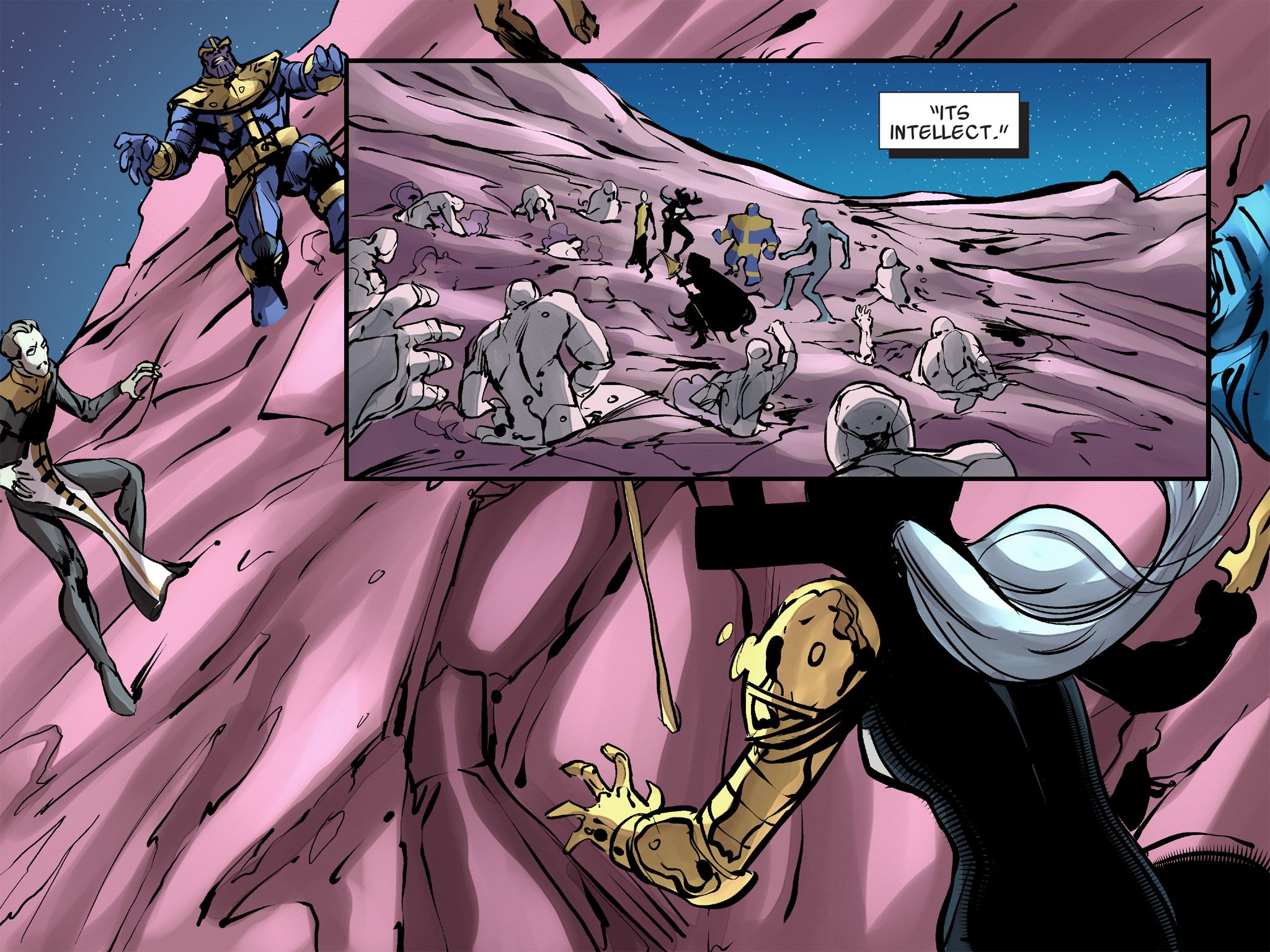 Read online Thanos: A God Up There Listening comic -  Issue # TPB - 291