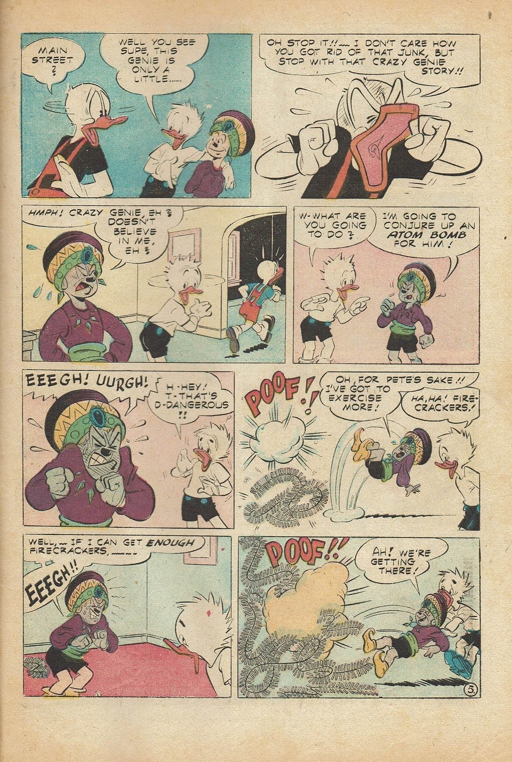 Read online Super Duck Comics comic -  Issue #70 - 33