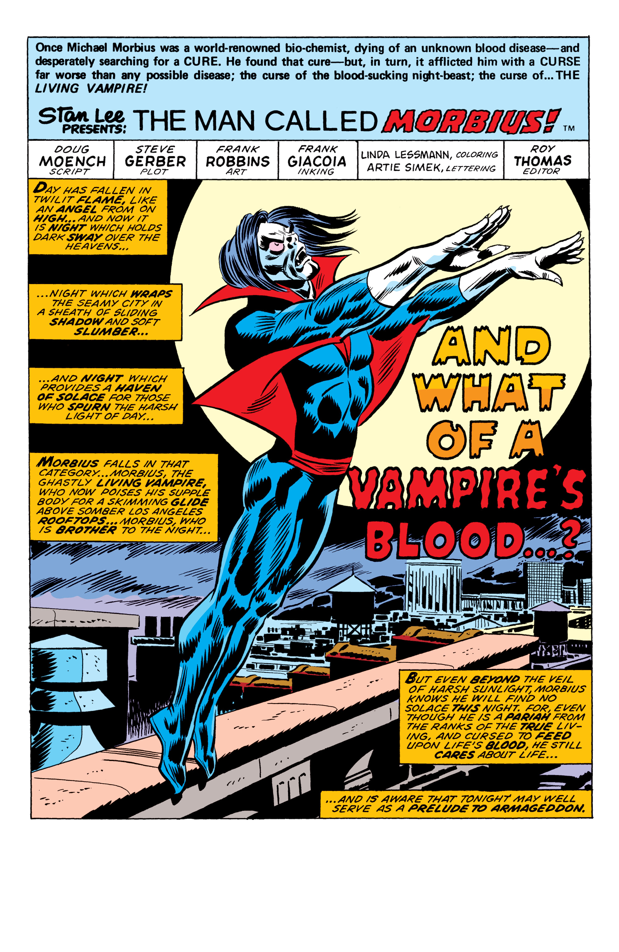 Read online Morbius Epic Collection comic -  Issue # The Living Vampire (Part 4) - 40