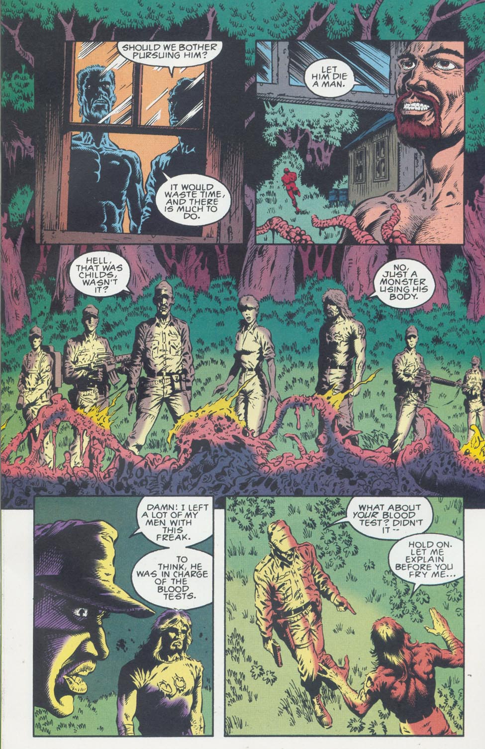 Read online The Thing From Another World: Climate of Fear comic -  Issue #4 - 9