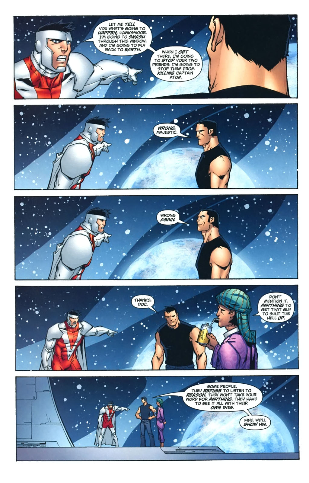 Captain Atom: Armageddon Issue #8 #8 - English 19