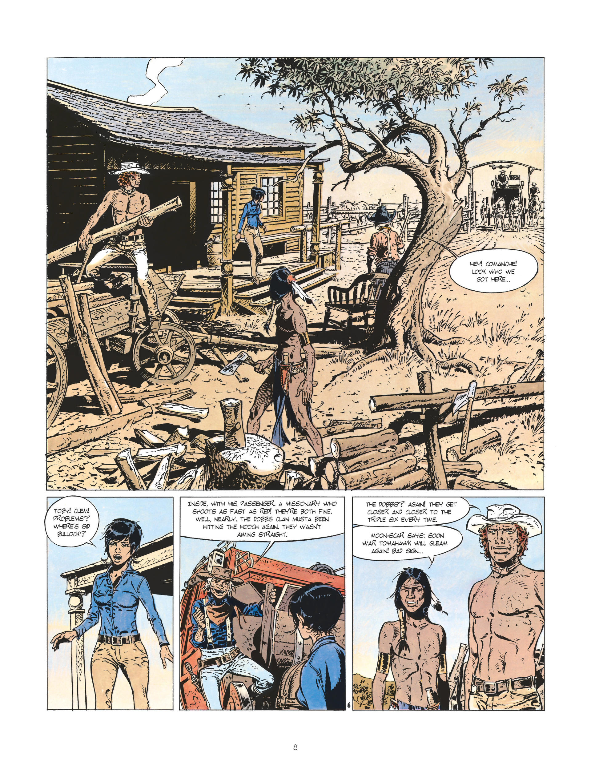 Read online Comanche comic -  Issue #3 - 8
