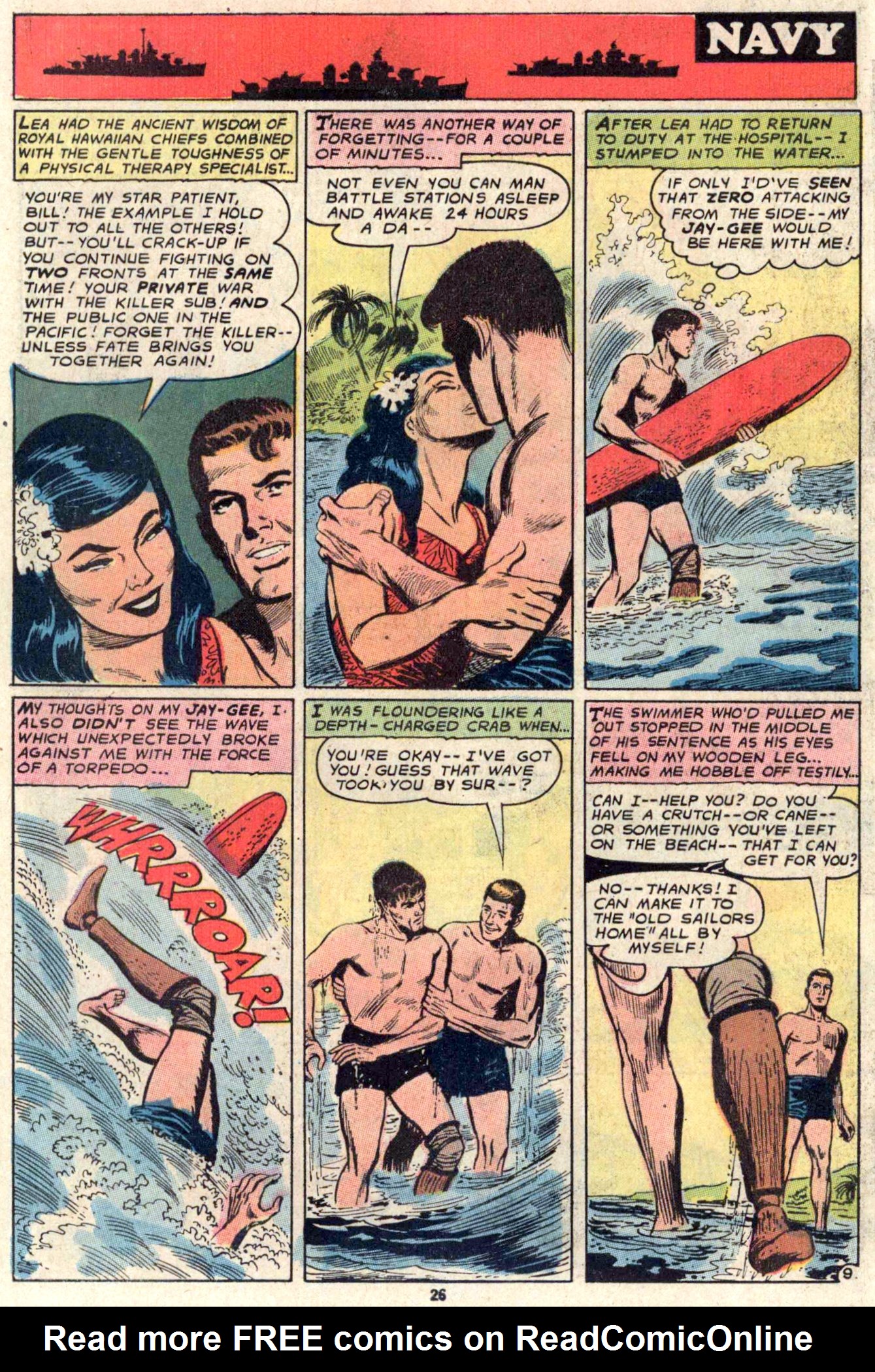 Read online Our Army at War (1952) comic -  Issue #242 - 27