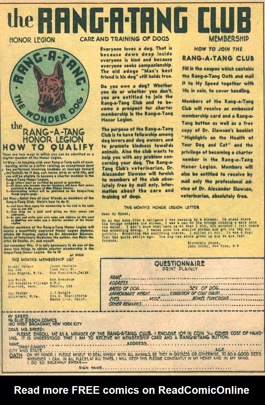 Read online Blue Ribbon Comics (1939) comic -  Issue #22 - 23