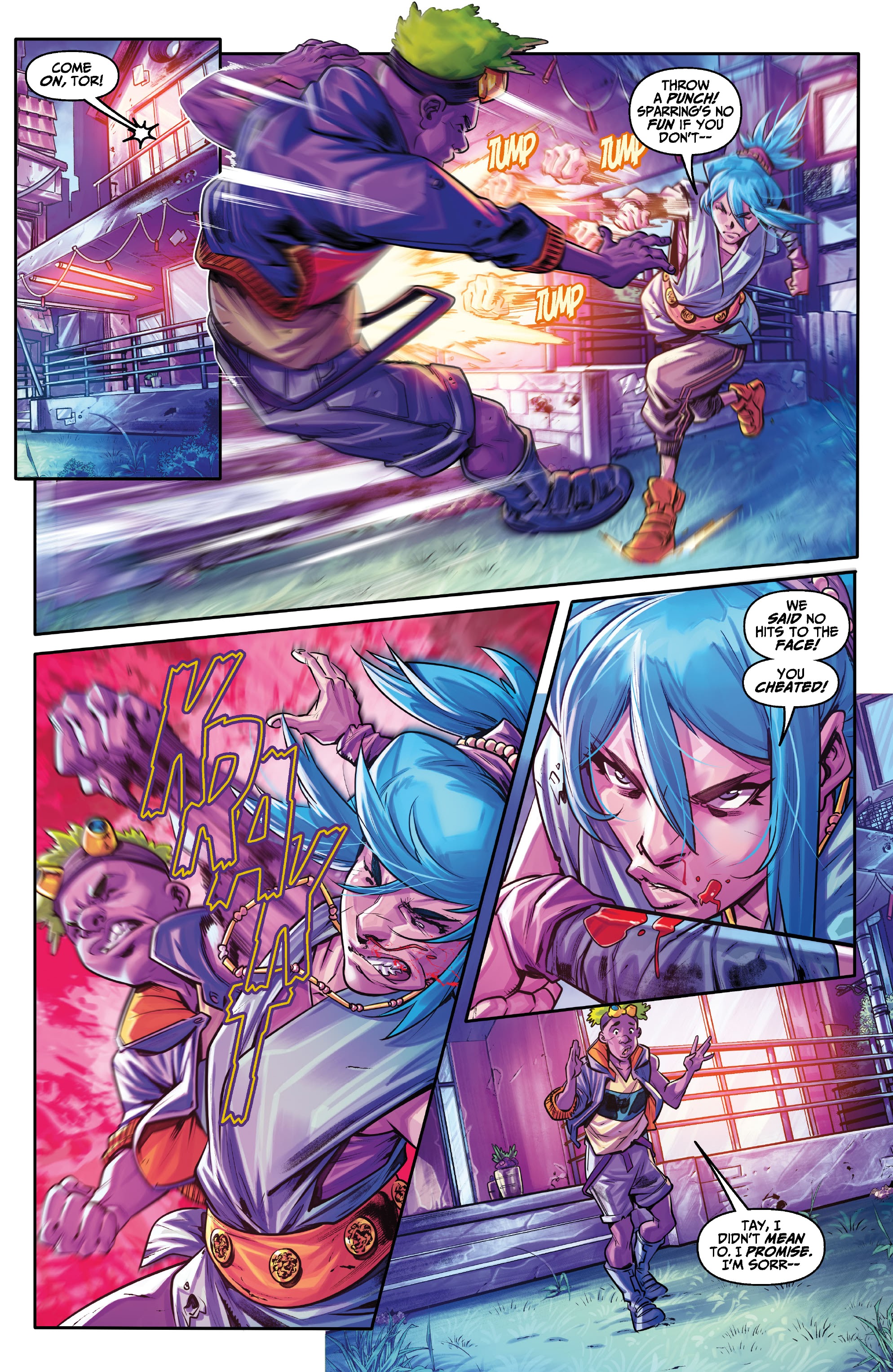Read online No One Left To Fight II comic -  Issue #1 - 11