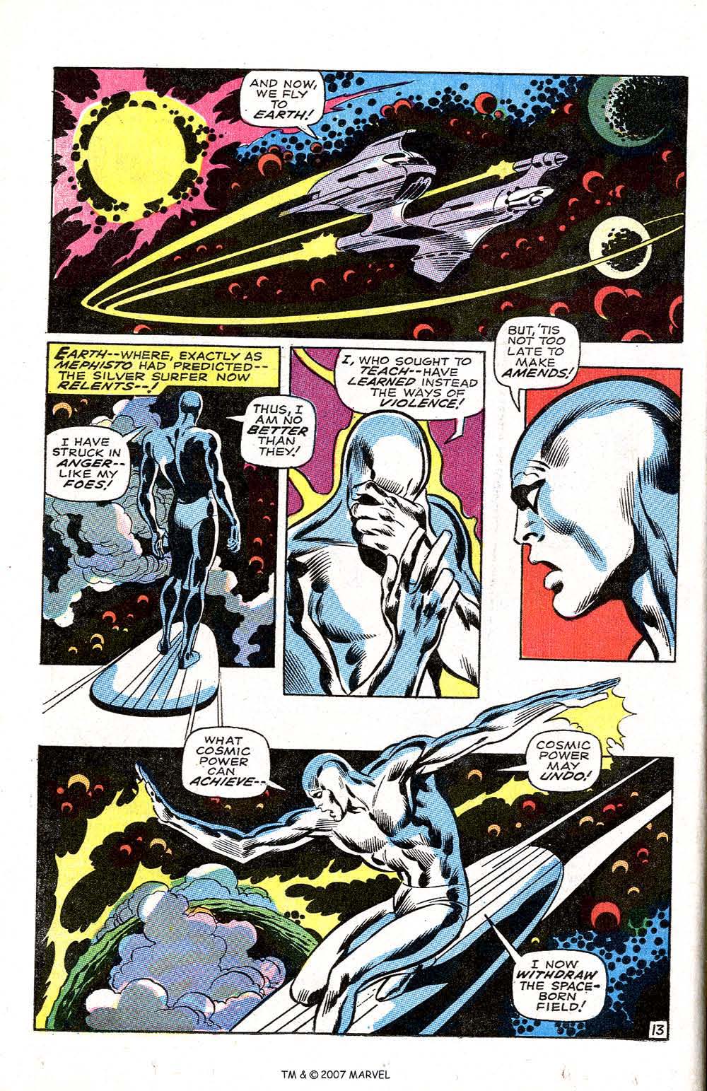 Read online Silver Surfer (1968) comic -  Issue #3 - 16