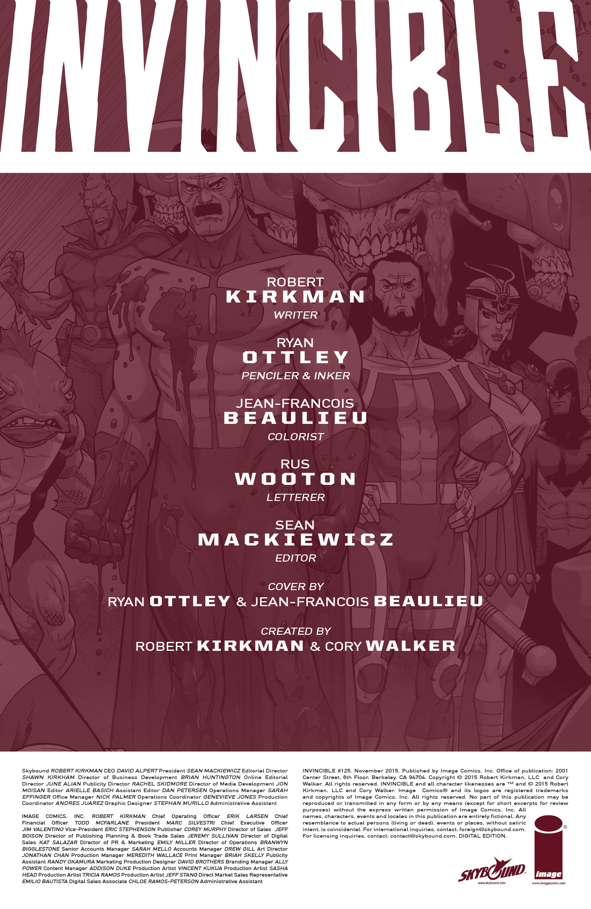 Read online Invincible comic -  Issue #125 - 2