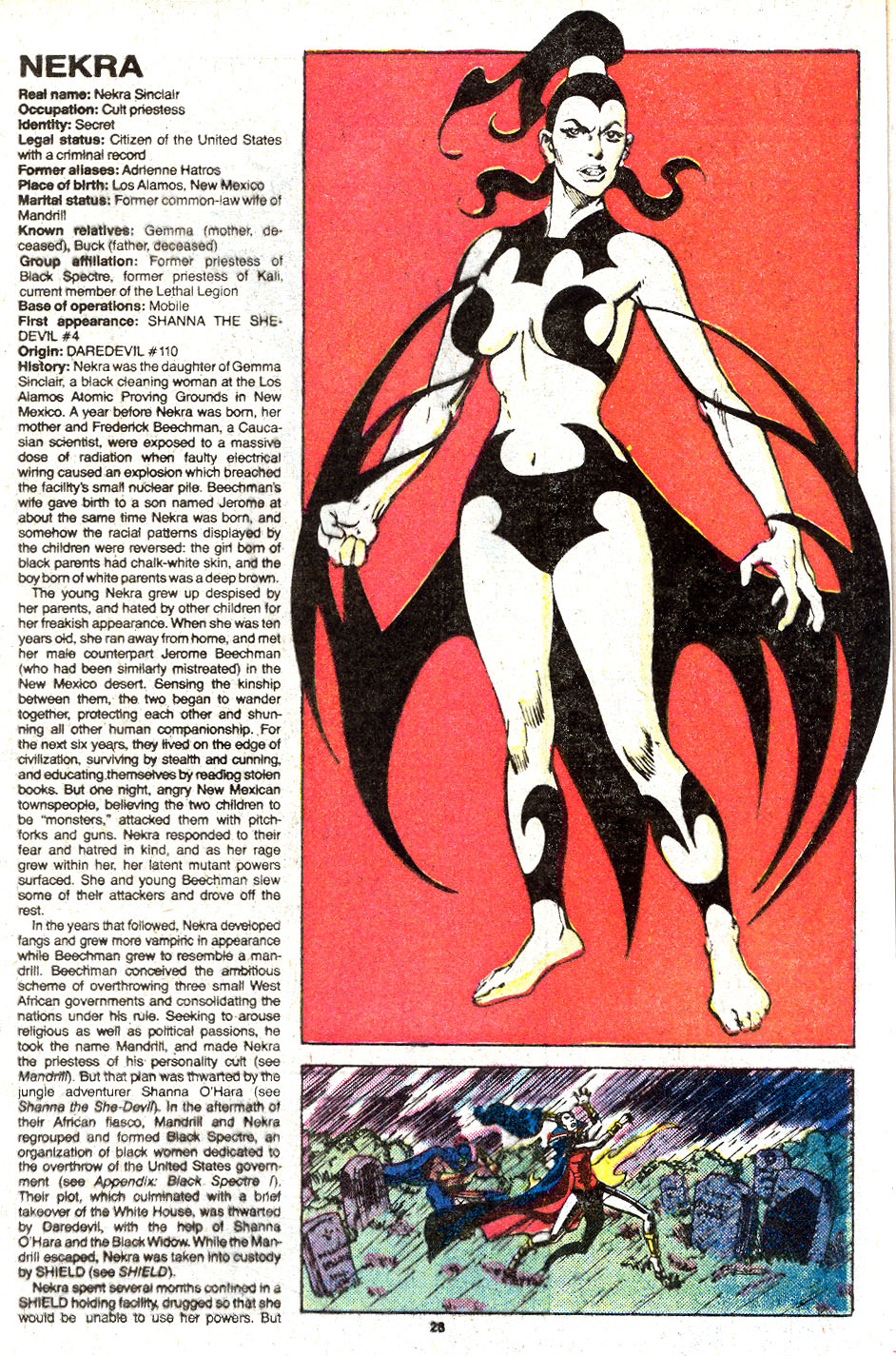 Read online The Official Handbook of the Marvel Universe Deluxe Edition comic -  Issue #9 - 30