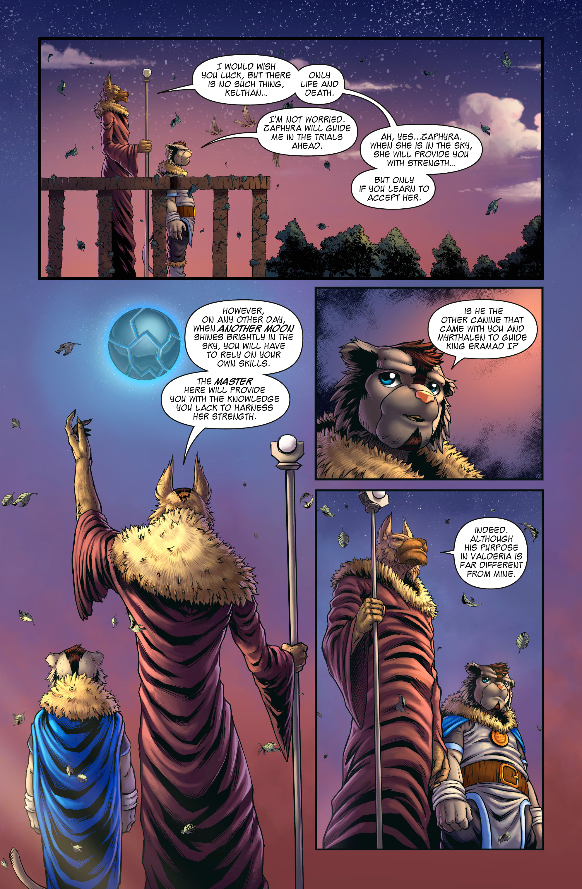 Read online Battlecats: Tales of Valderia comic -  Issue #3 - 4