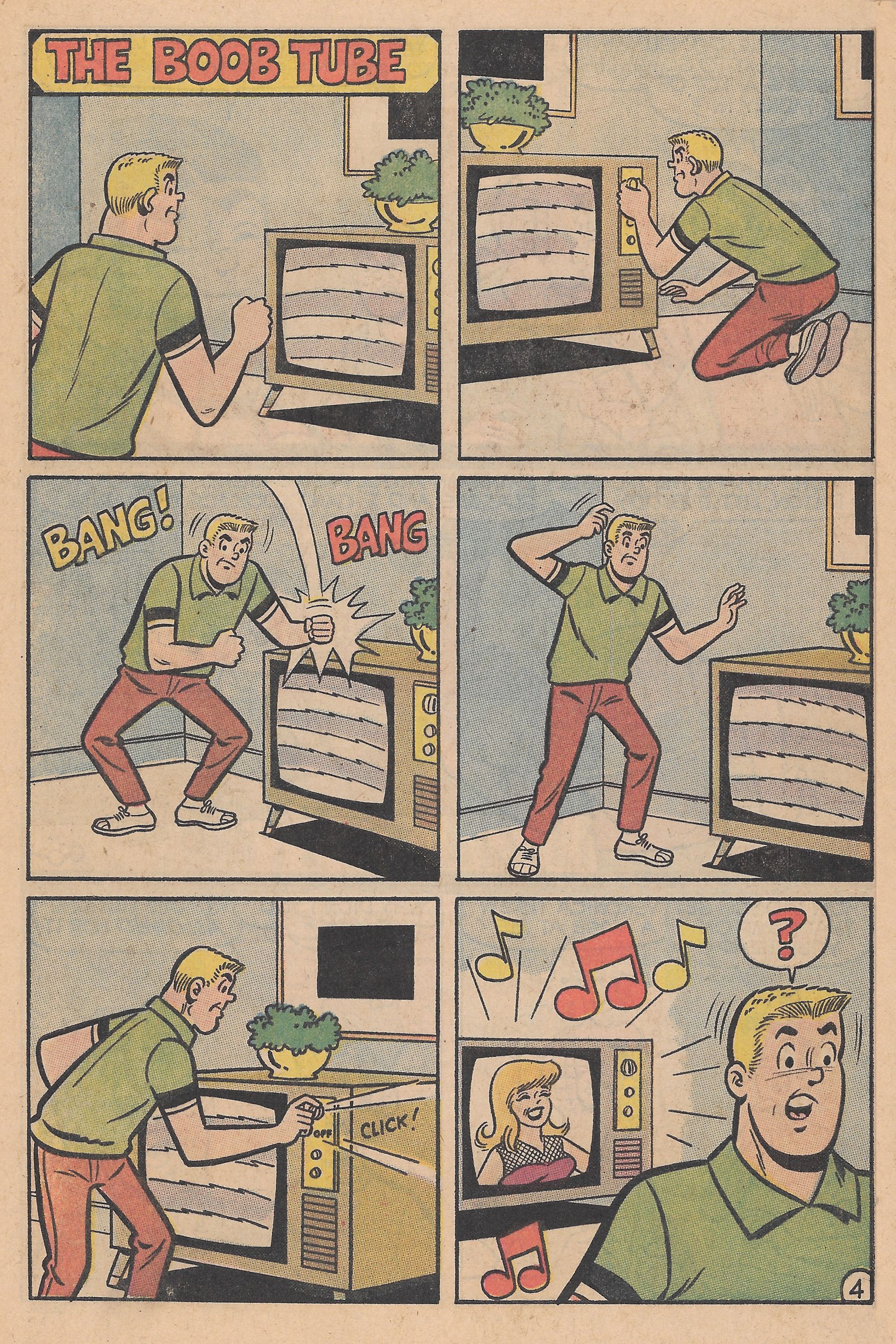 Read online Archie's TV Laugh-Out comic -  Issue #5 - 22