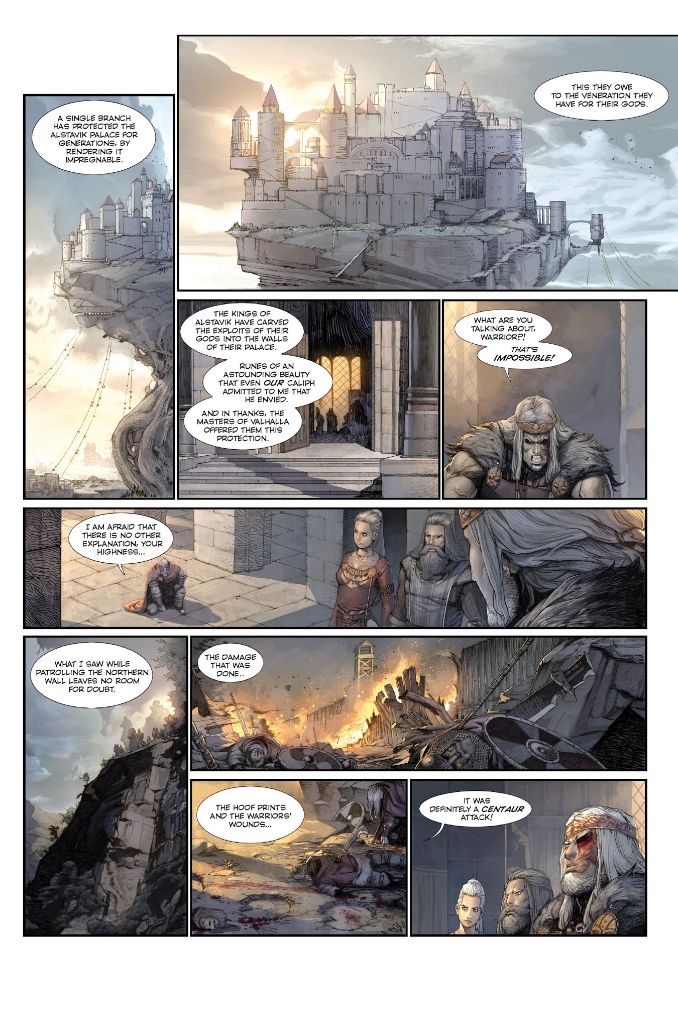 Read online Konungar: War of Crowns comic -  Issue #1 - 13
