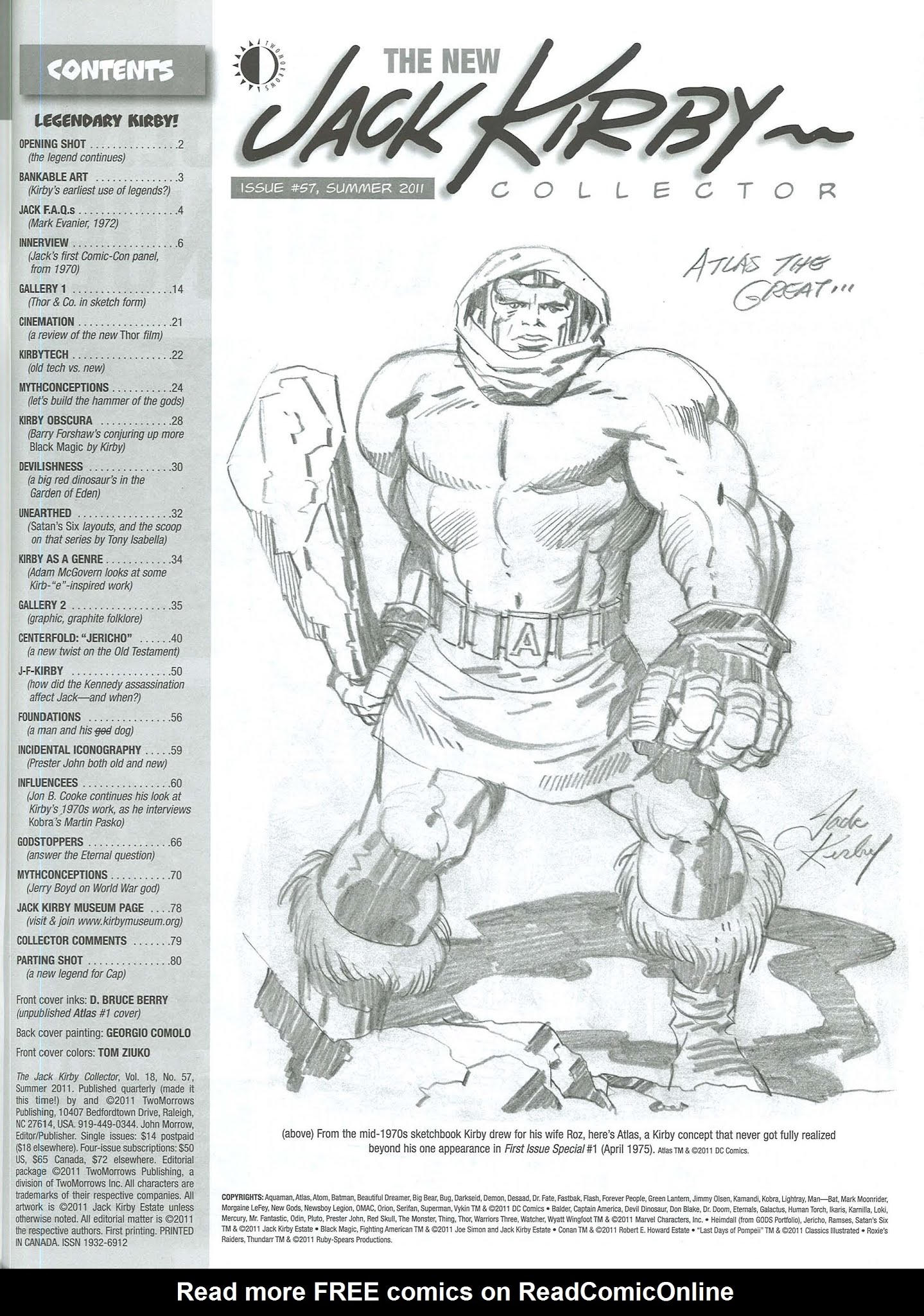 Read online The Jack Kirby Collector comic -  Issue #57 - 3