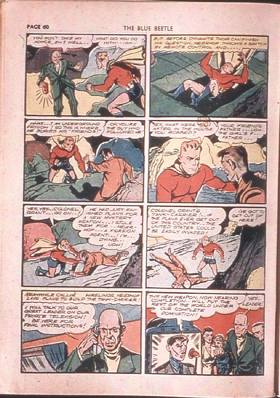 Read online The Blue Beetle comic -  Issue #7 - 61