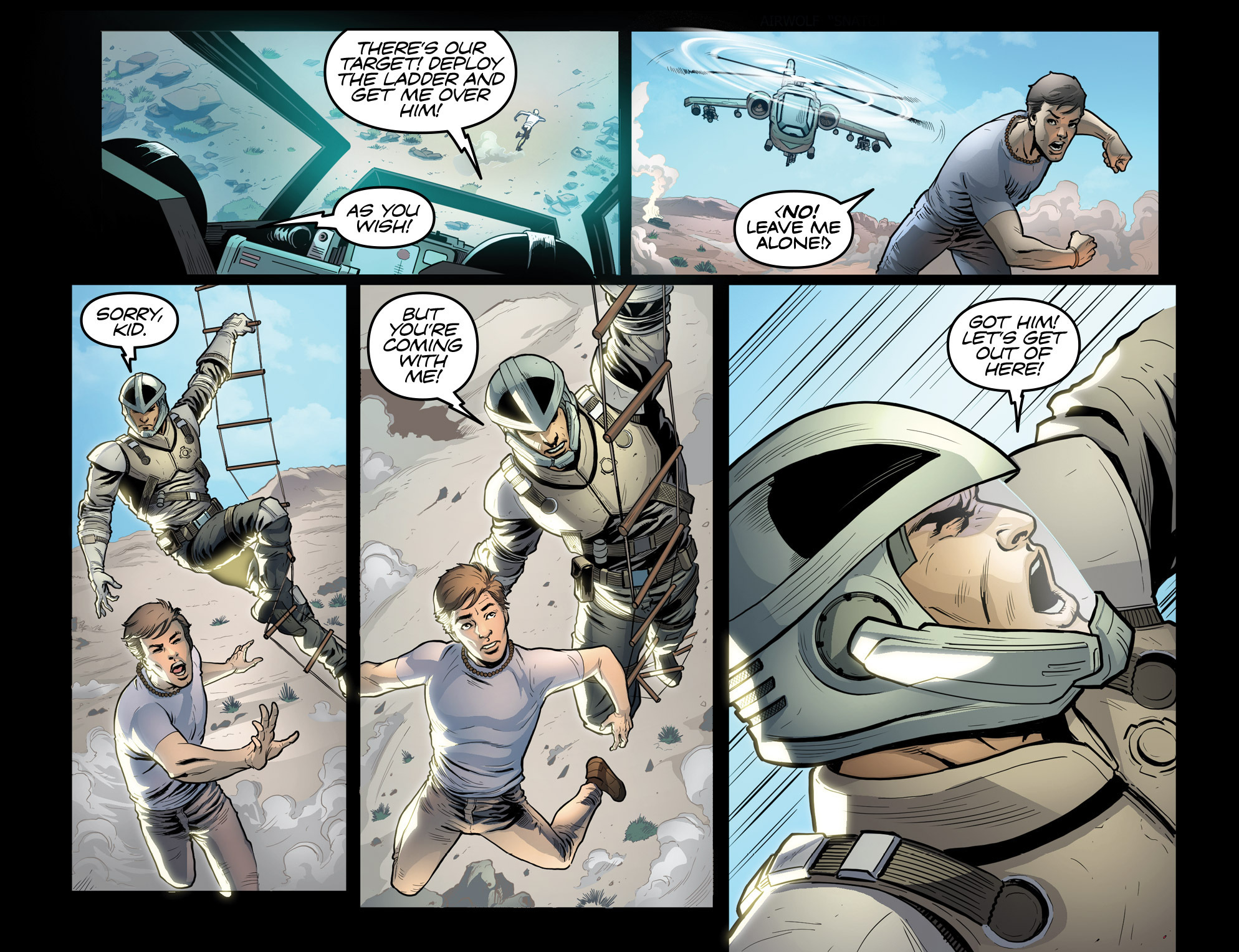 Read online Airwolf Airstrikes comic -  Issue #5 - 11
