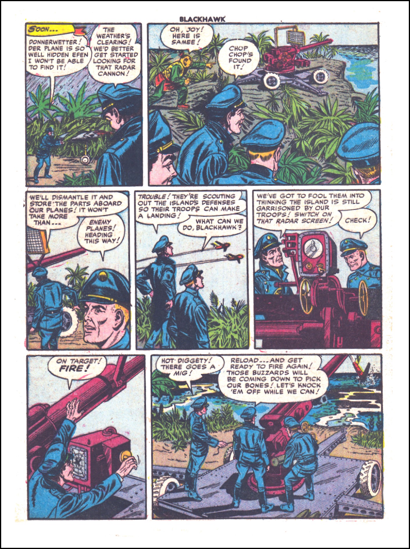 Read online Blackhawk (1957) comic -  Issue #58 - 28