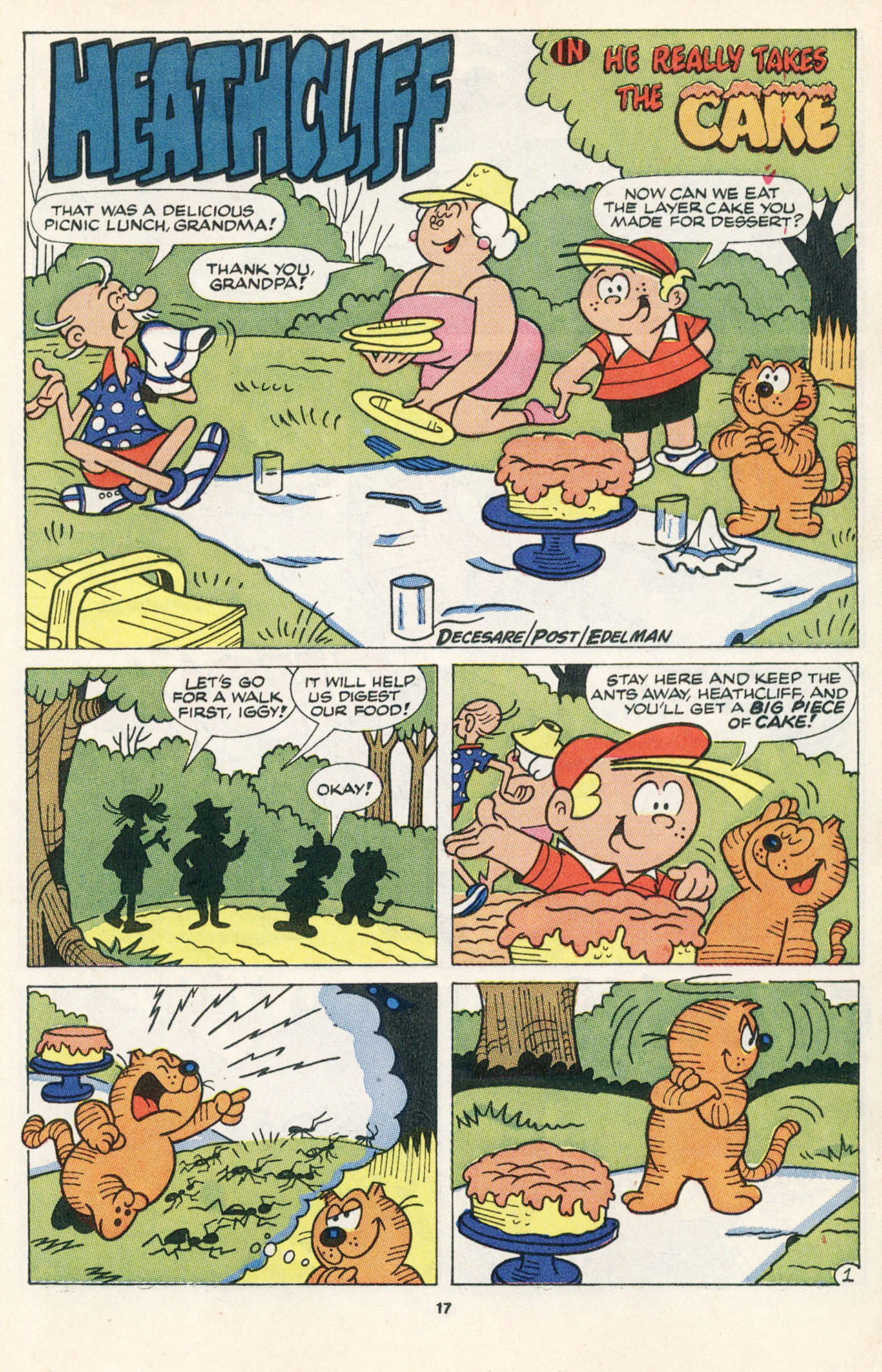 Read online Heathcliff comic -  Issue #40 - 18
