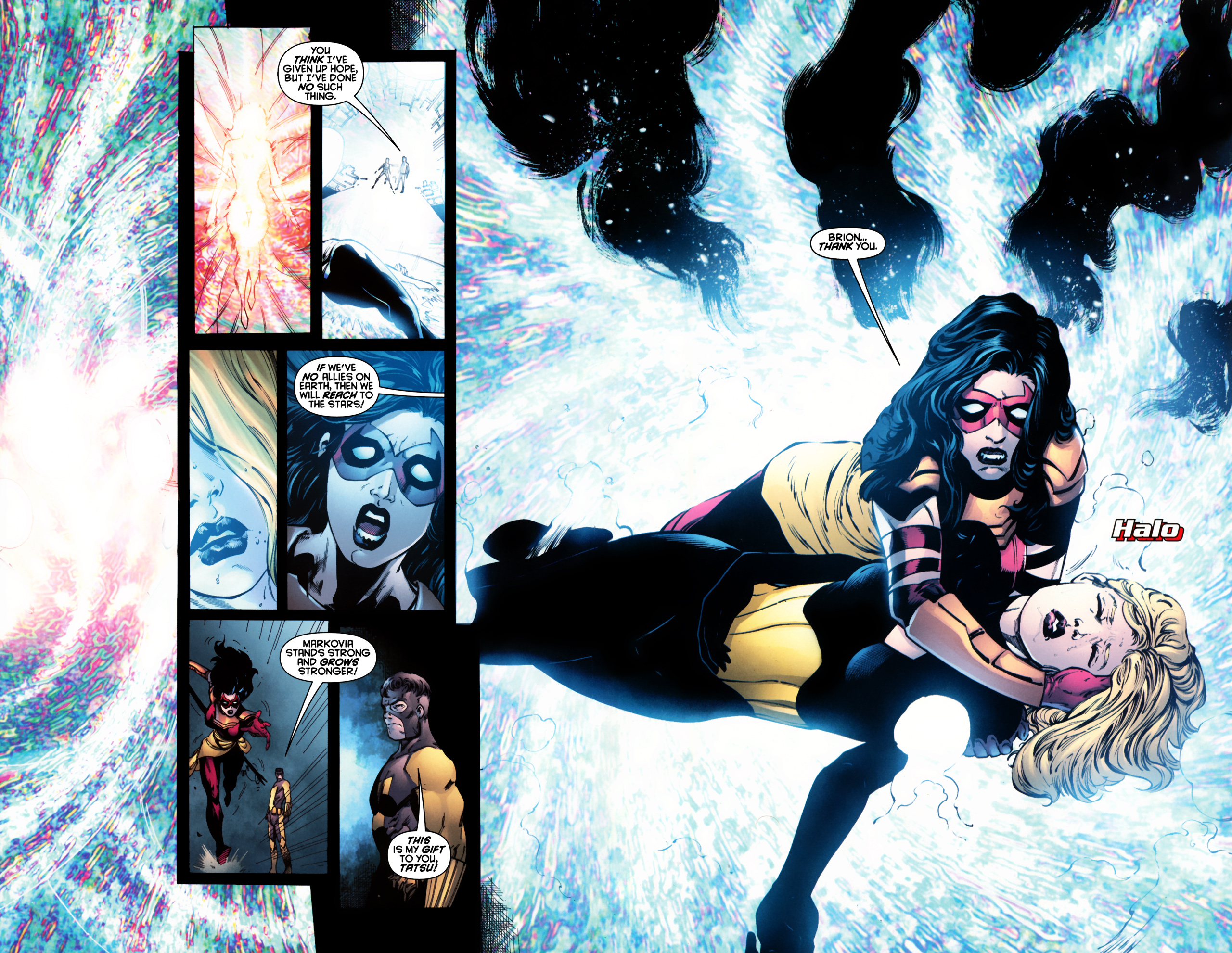 Read online The Outsiders (2009) comic -  Issue #31 - 11