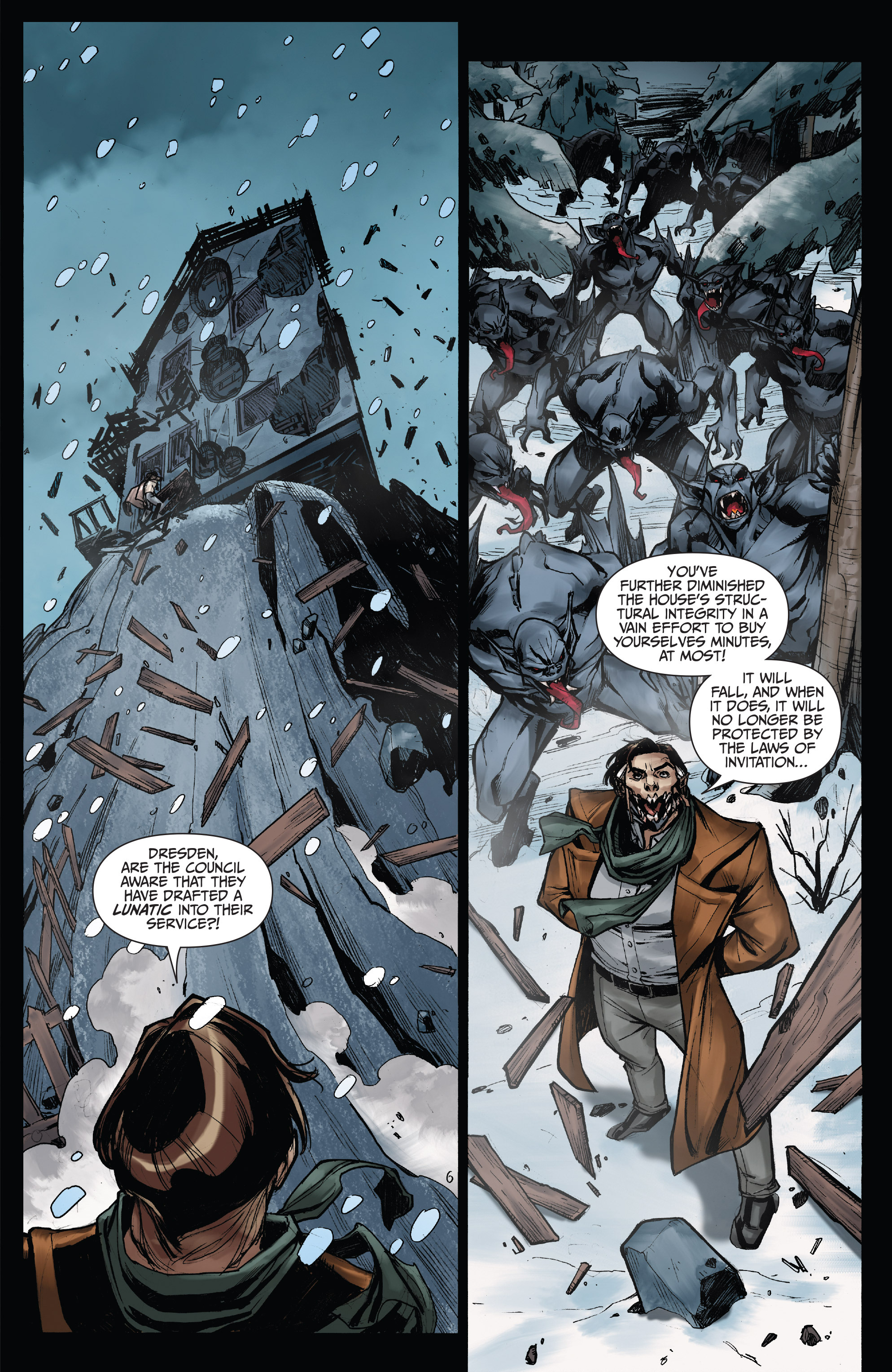 Read online Jim Butcher's The Dresden Files: War Cry comic -  Issue #4 - 21