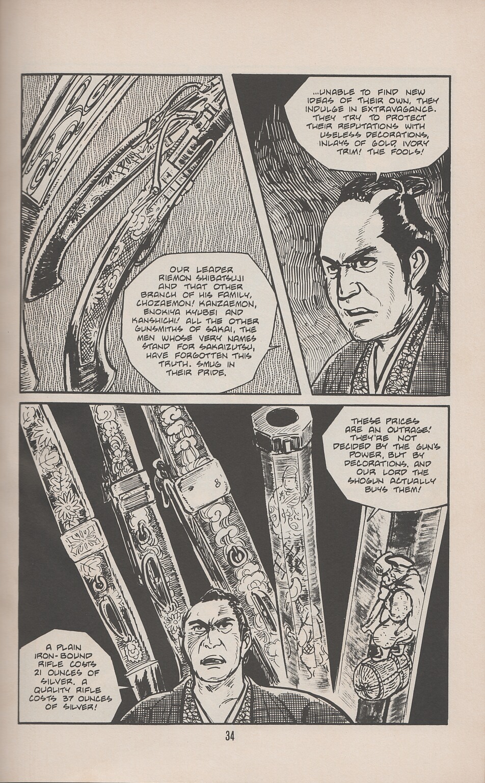 Read online Lone Wolf and Cub comic -  Issue #18 - 37