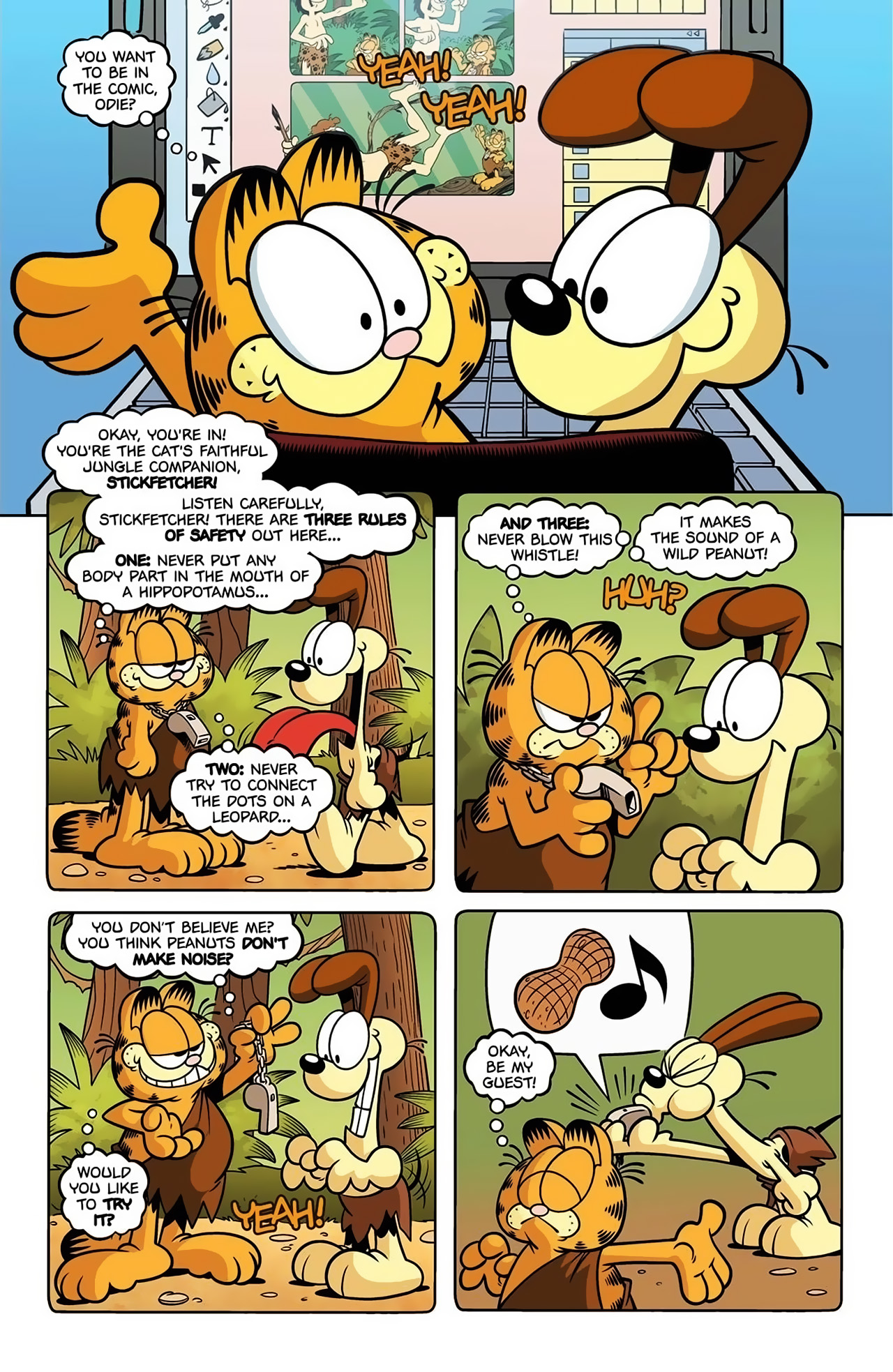 Read online Garfield comic -  Issue #4 - 9